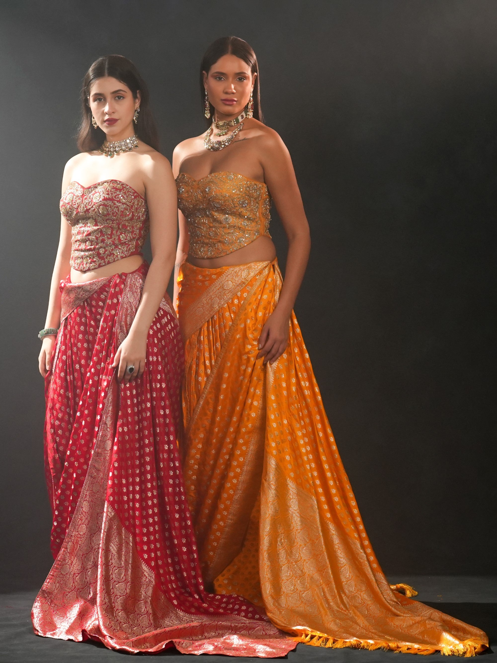 Sunlit Banarasi Drape