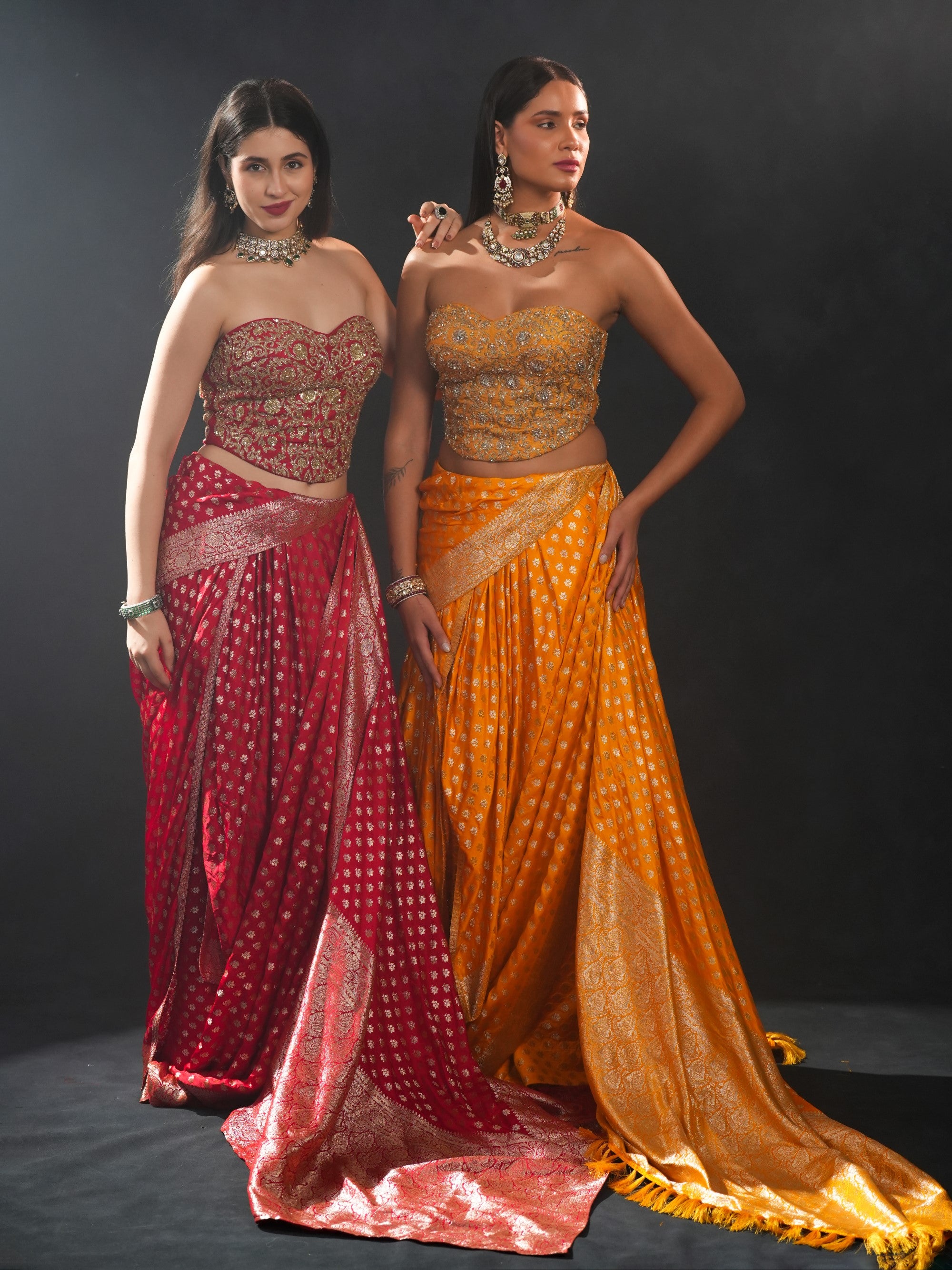 Sunlit Banarasi Drape