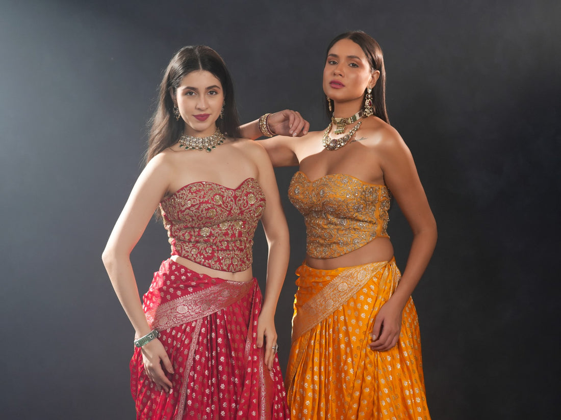 Sunlit Banarasi Drape