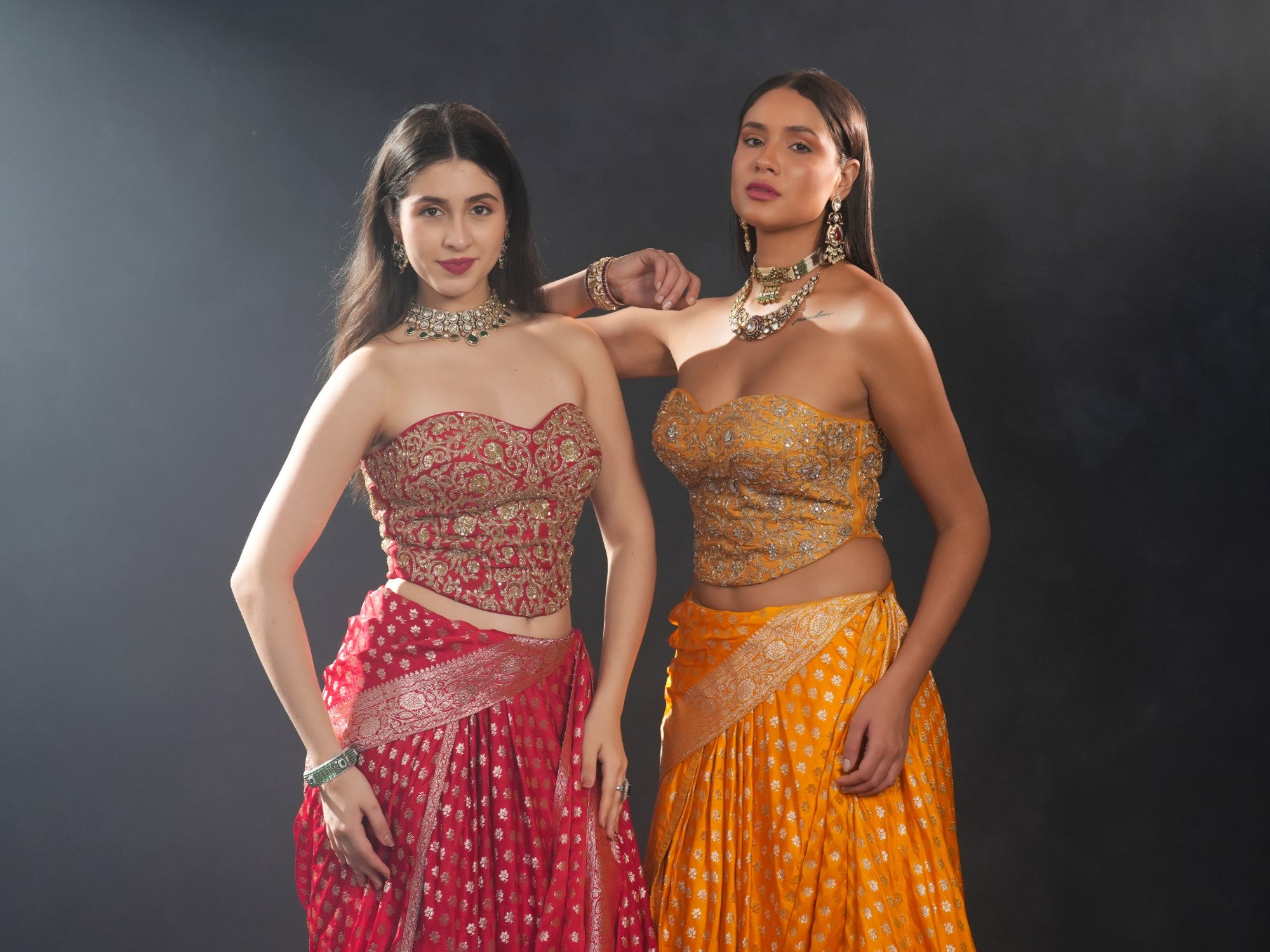 Sunlit Banarasi Drape