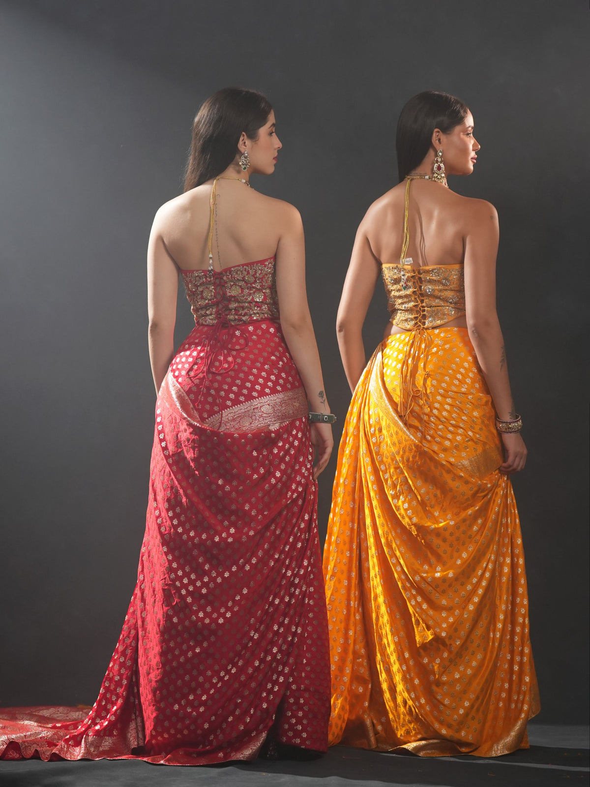 Sunlit Banarasi Drape