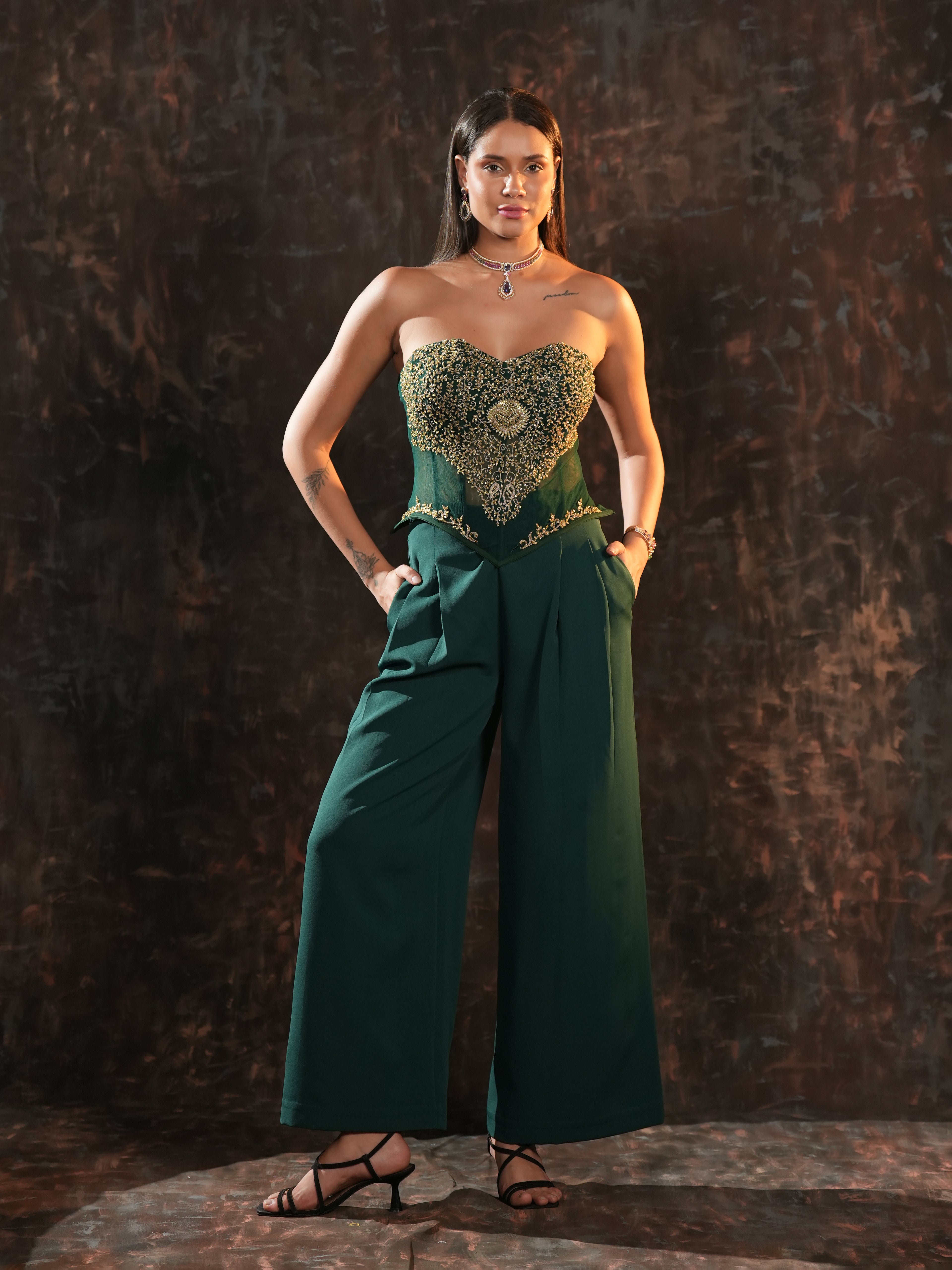 Zaria Corset Set