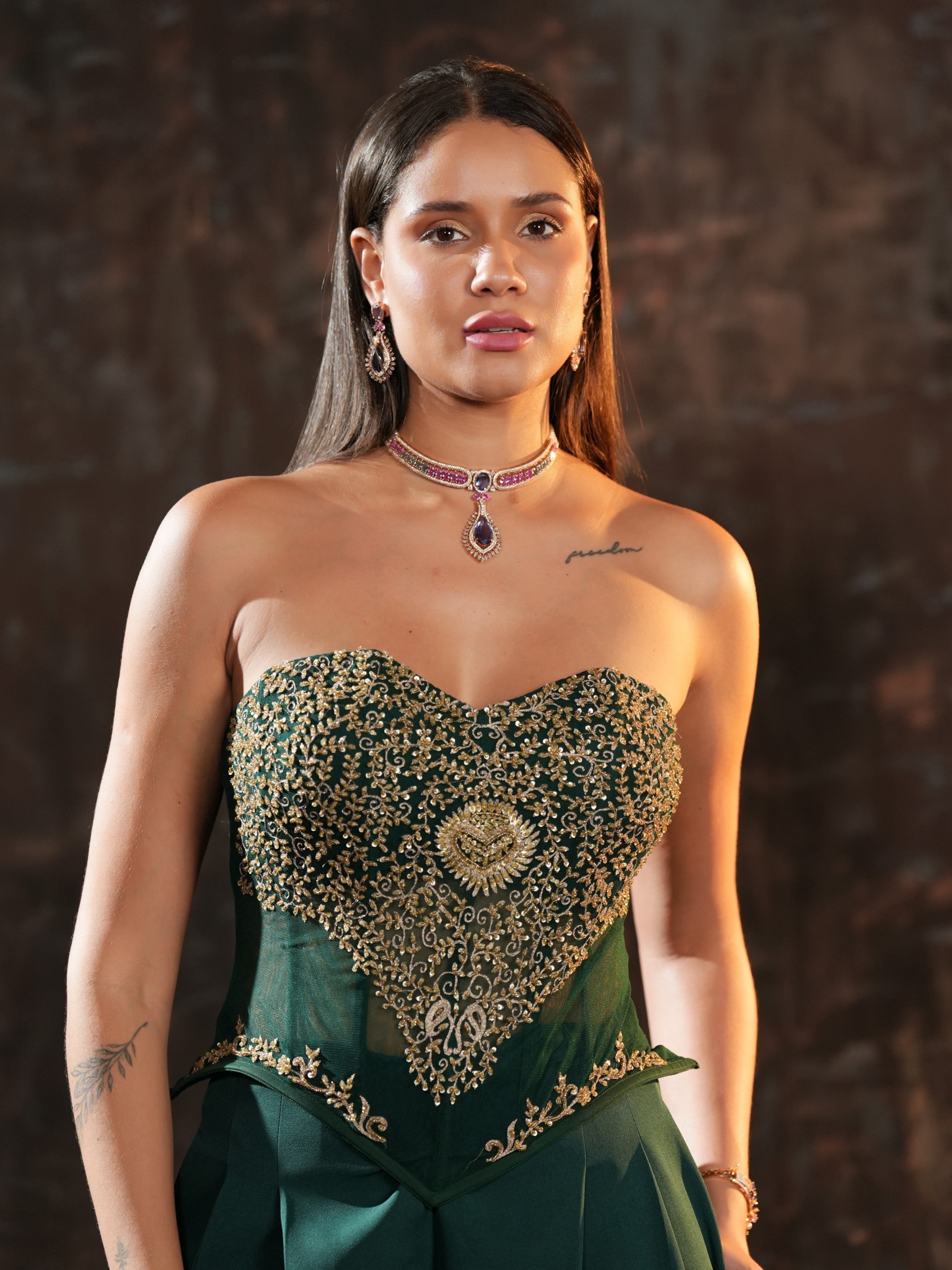 Zaria Corset Set