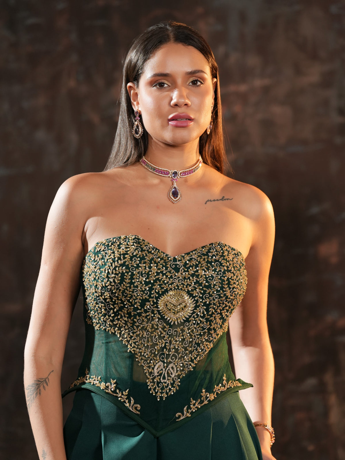 Zaria Corset Set