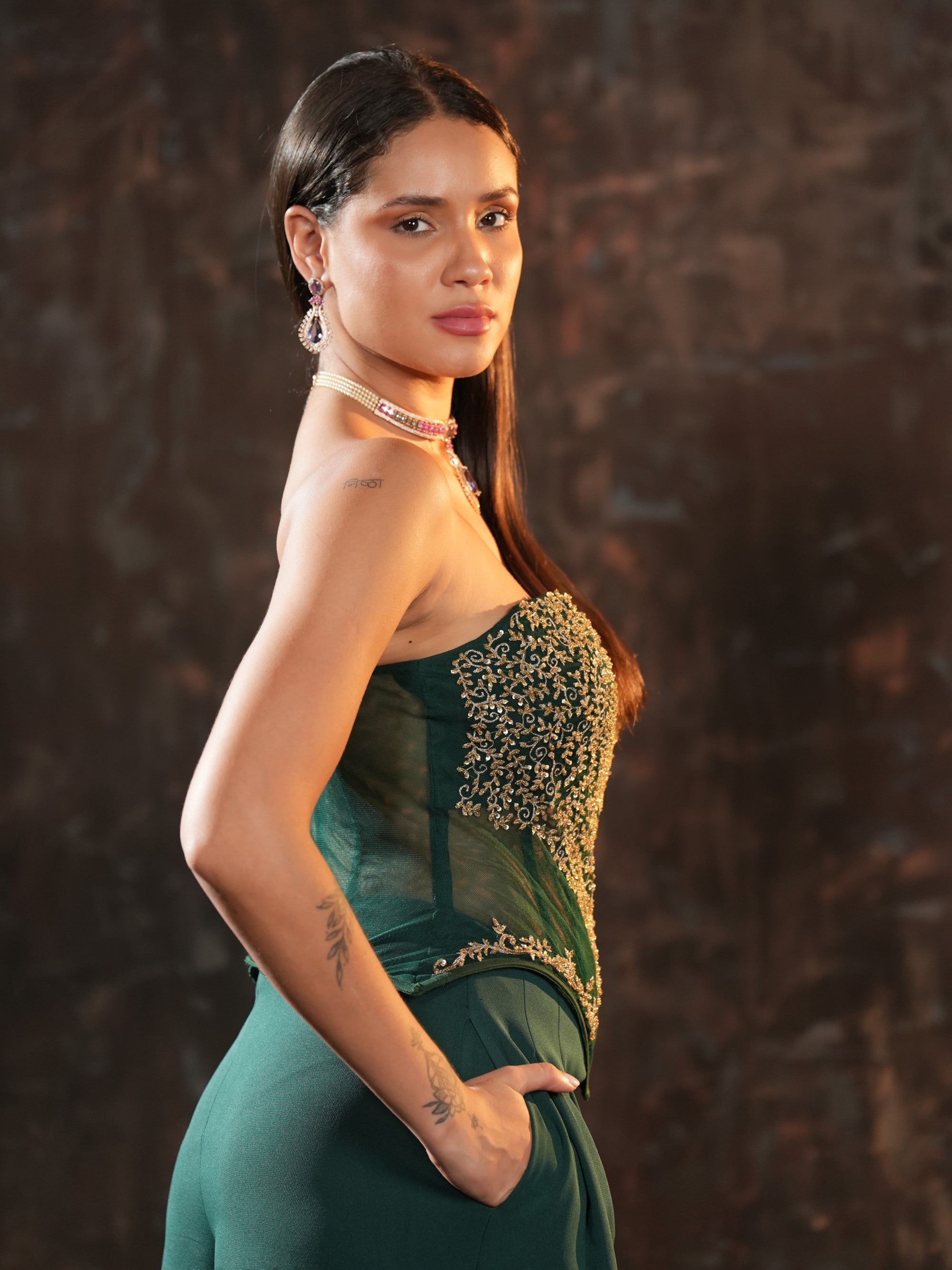 Zaria Corset Set