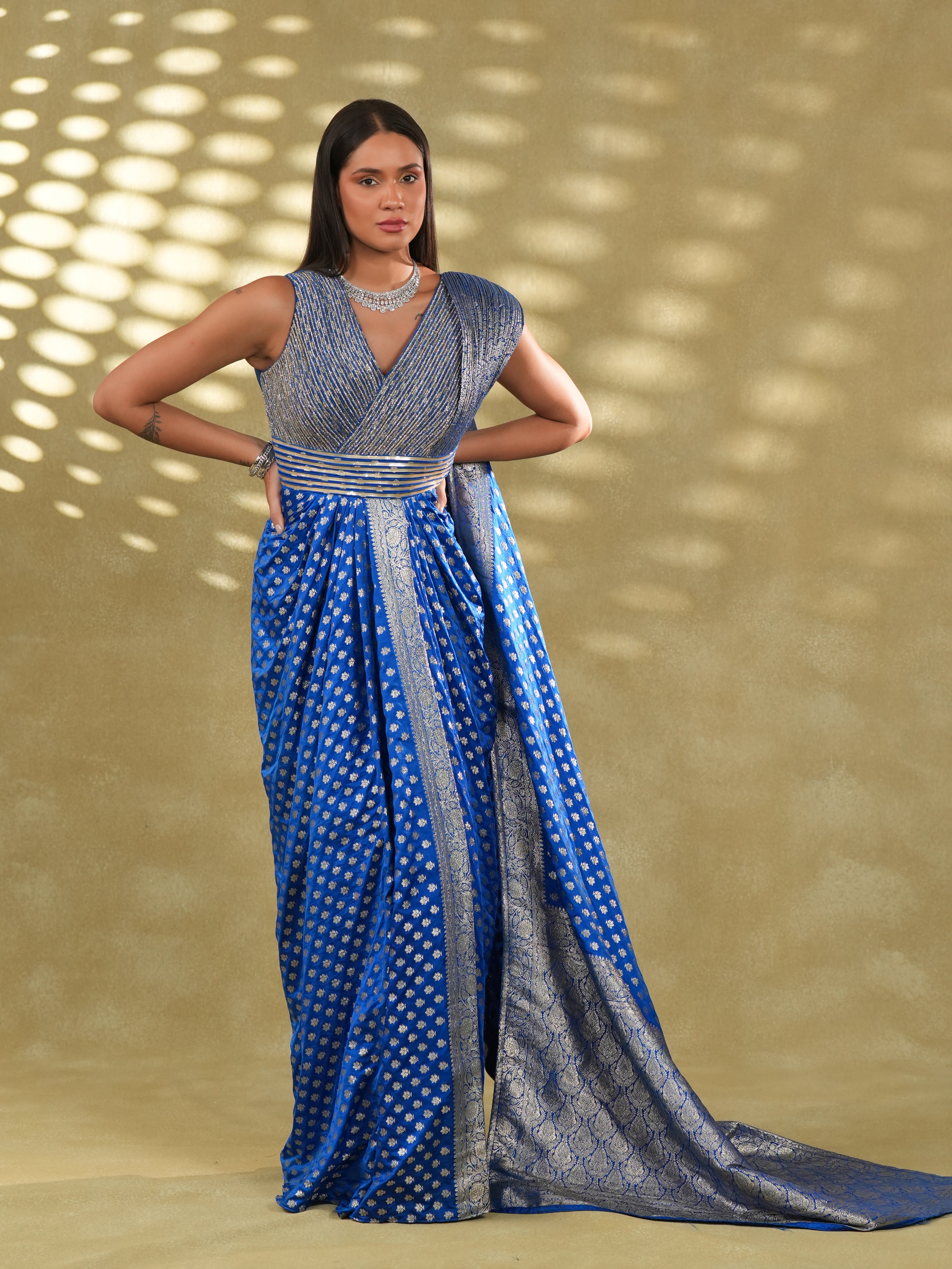 Noor Drape Gown