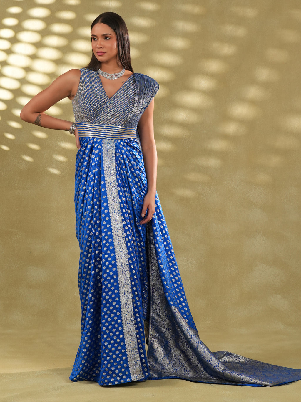 Noor Drape Gown
