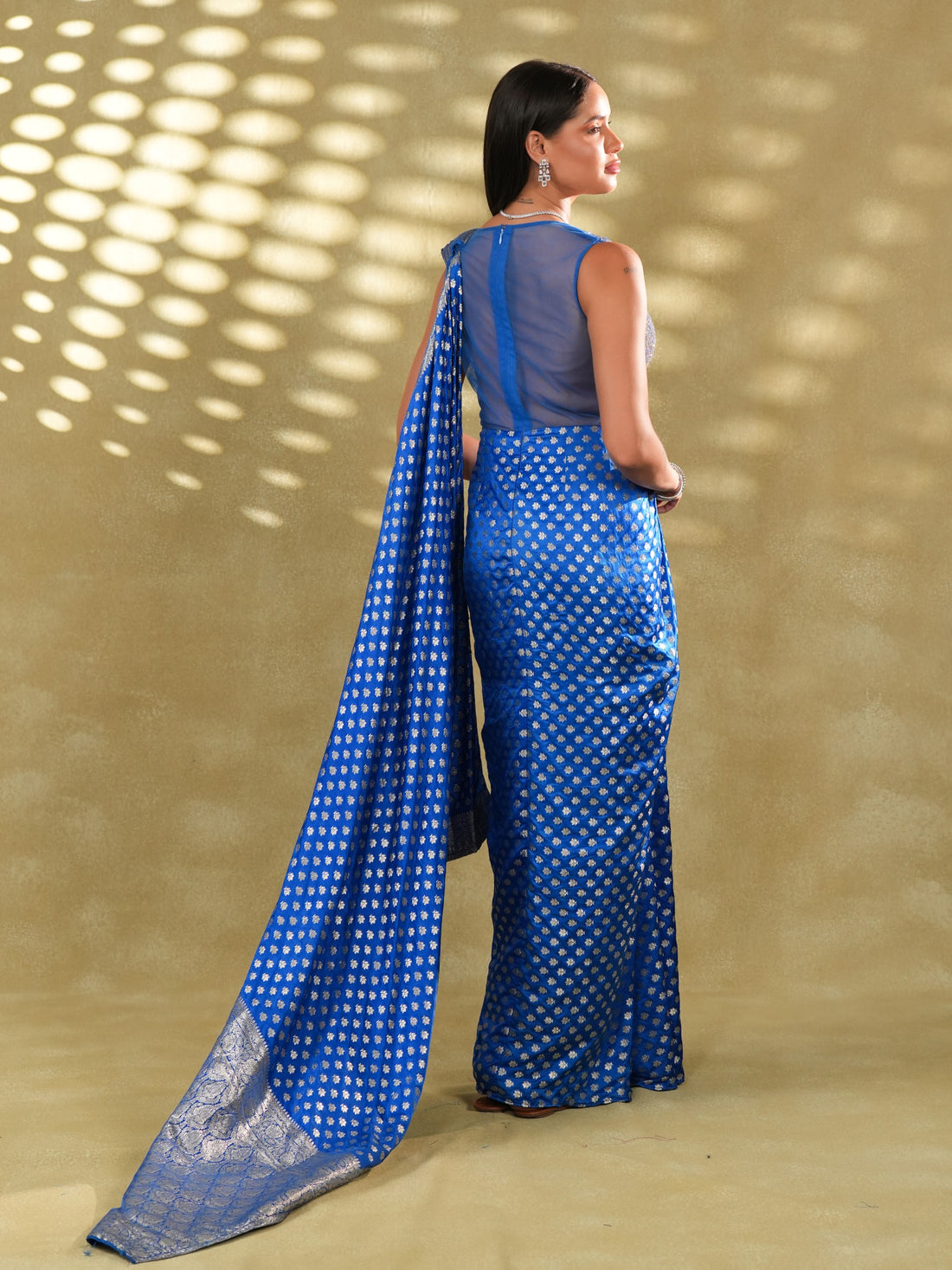 noorani drape gown