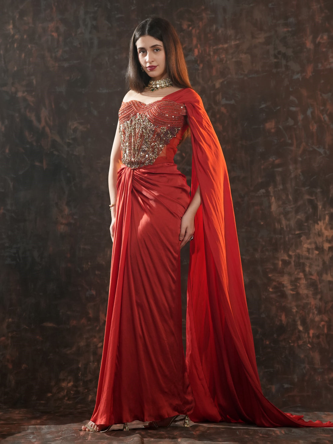 Mehar drape saree