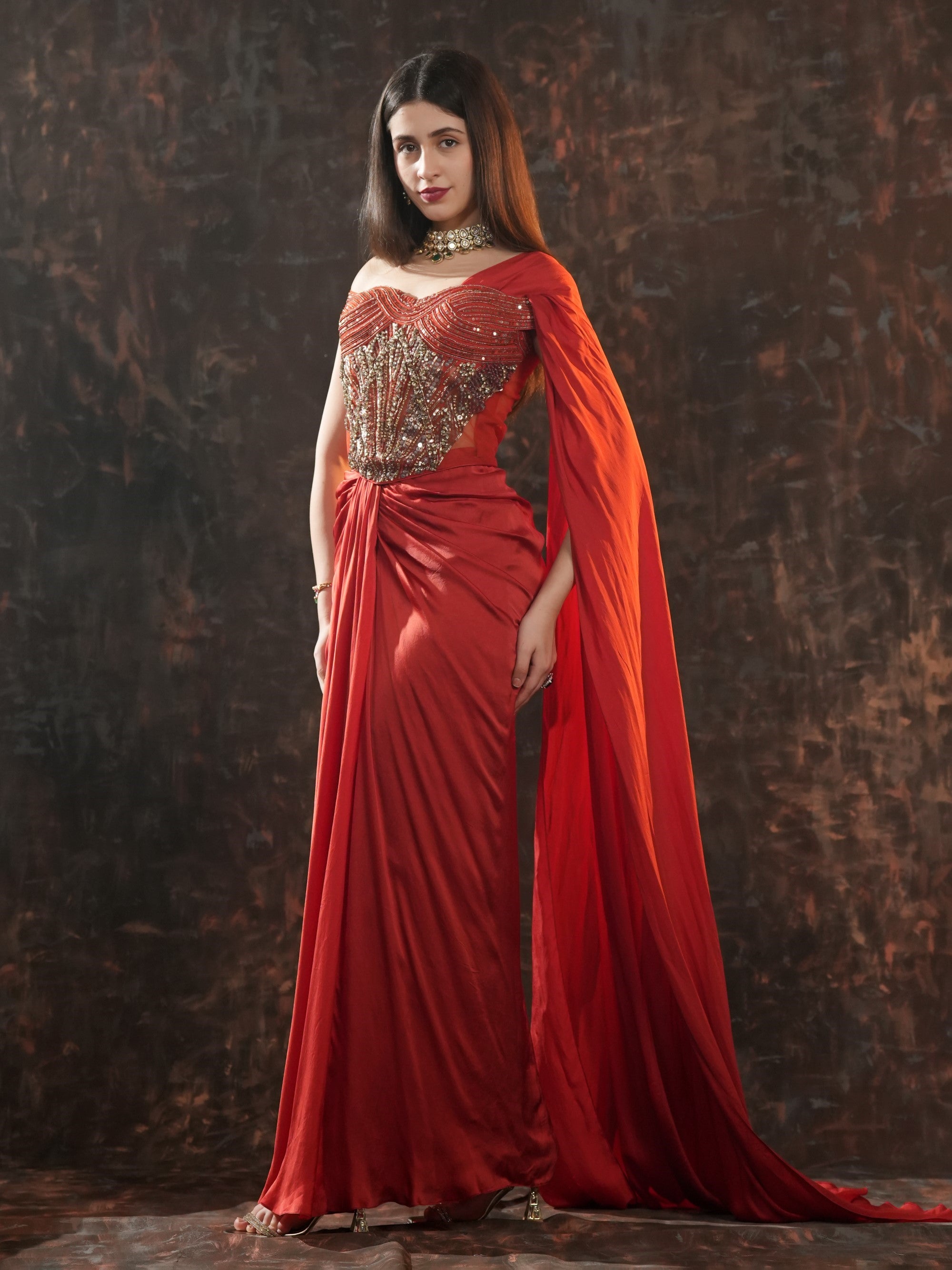 Mehar drape saree