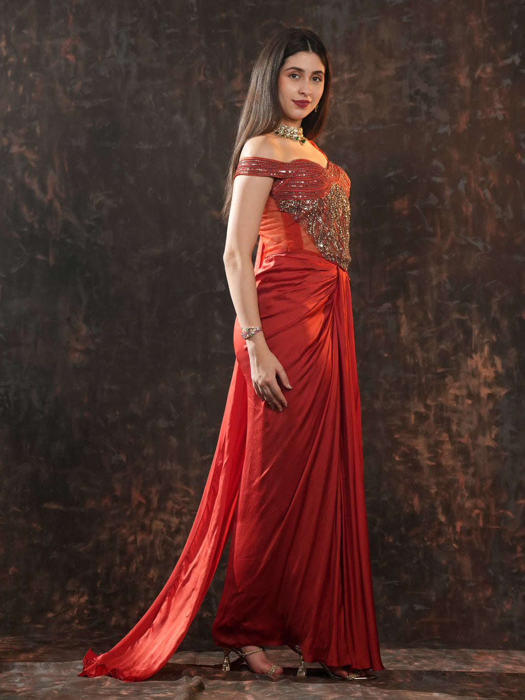 Mehar drape saree