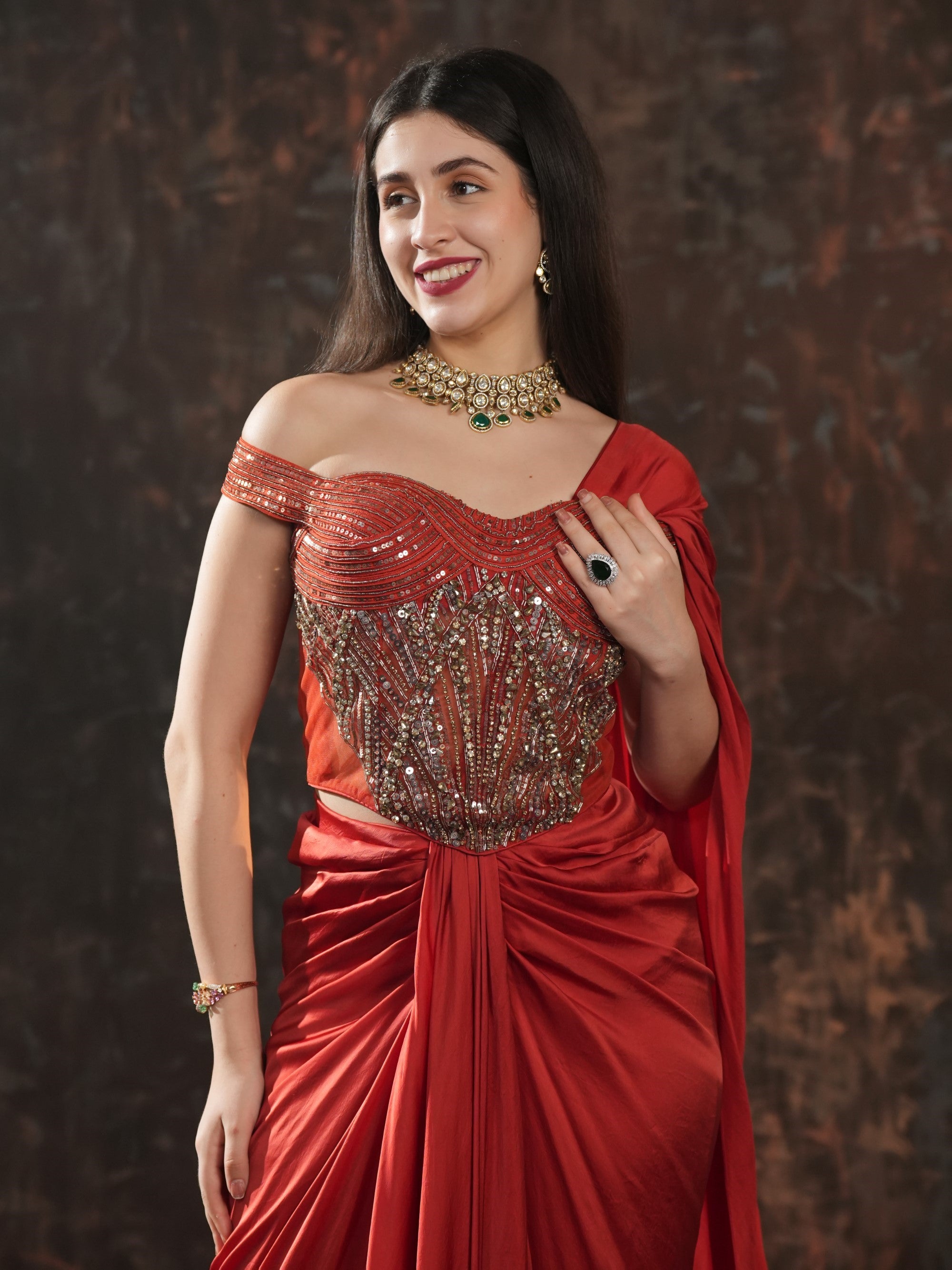 Mehar drape saree