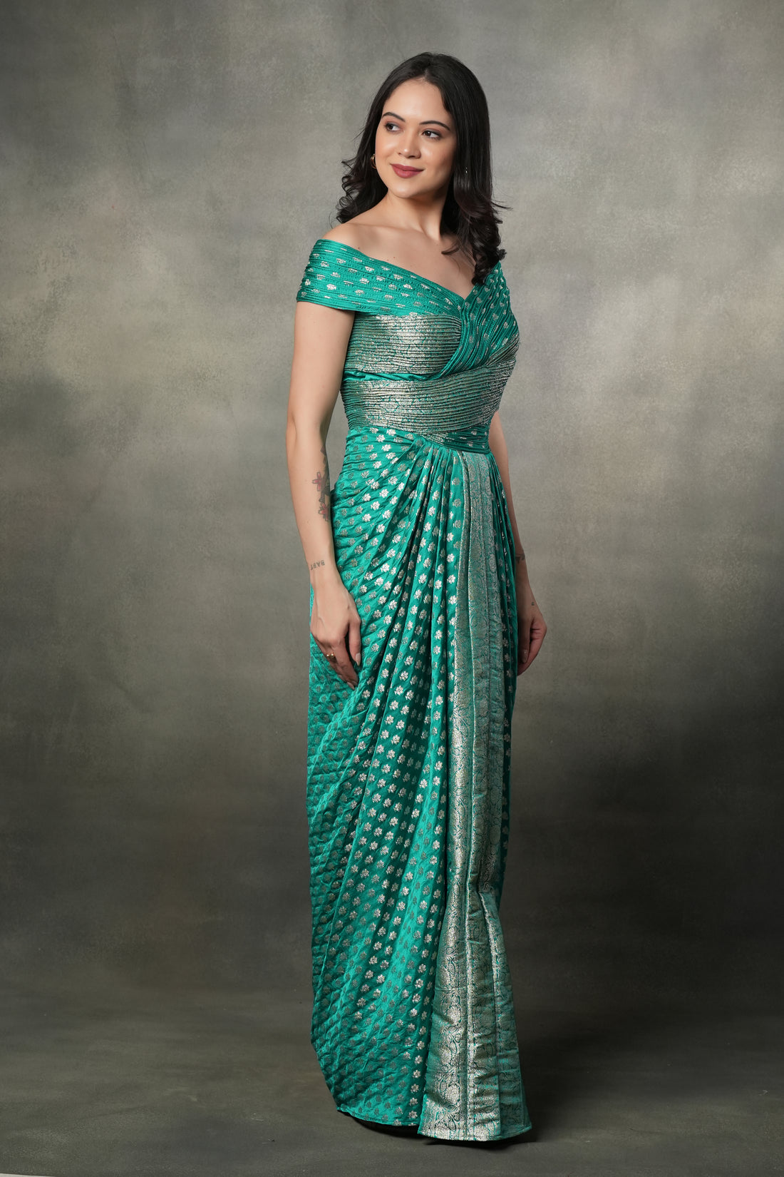LAGOON GREEN FUSION GOWN