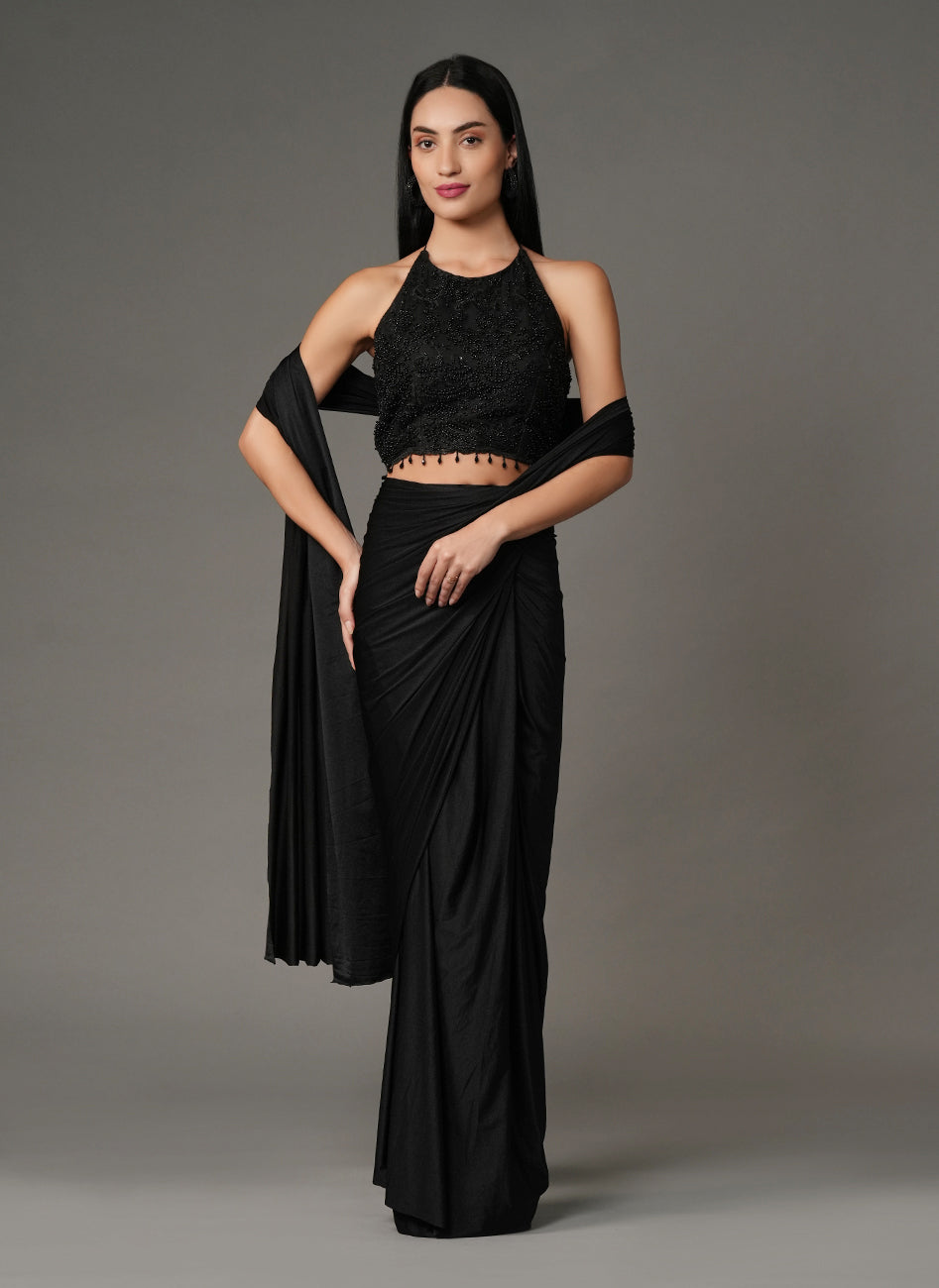 Celeste drape saree