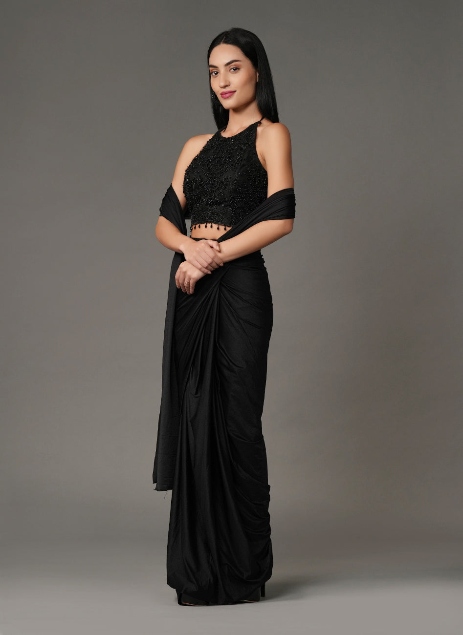 Celeste drape saree
