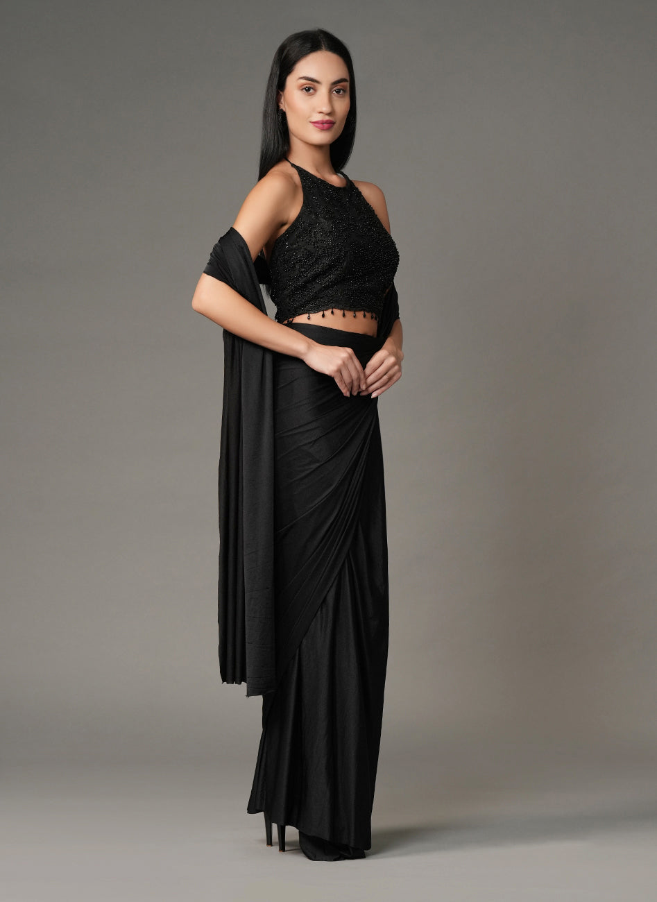 Celeste drape saree