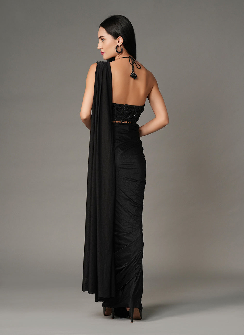 Celeste drape saree