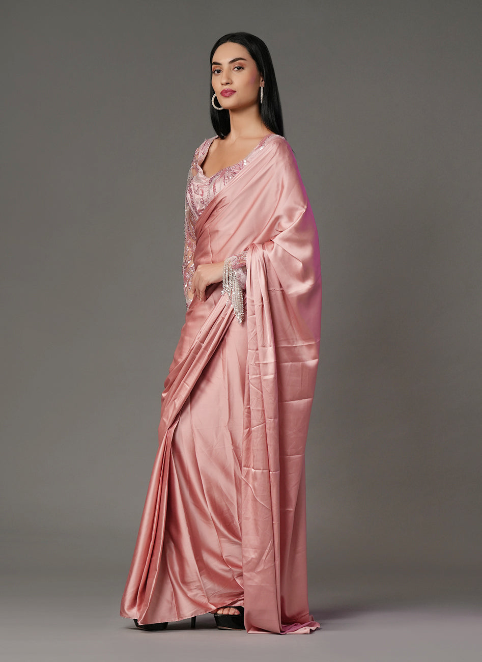 Noor blush drape