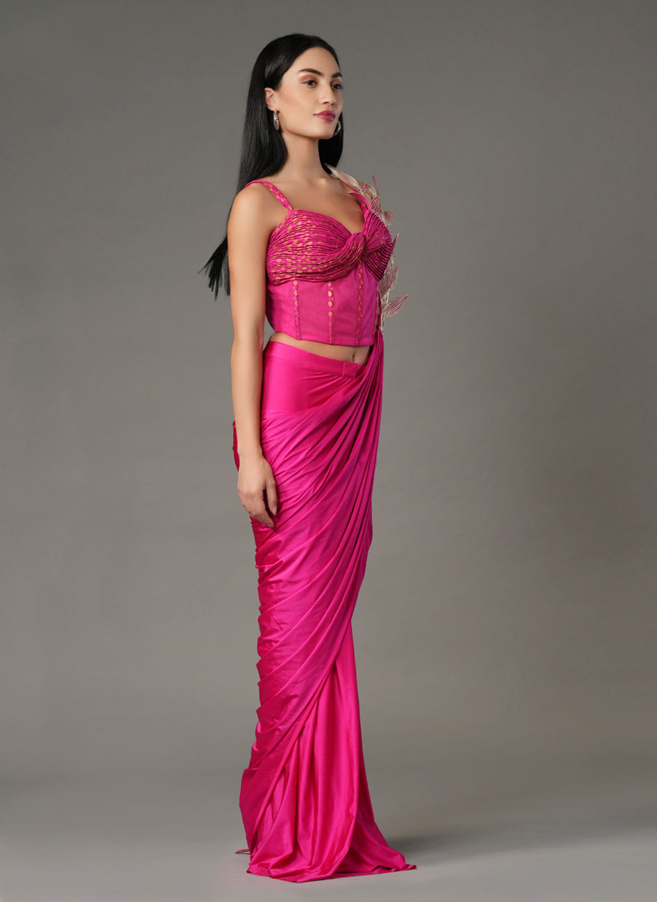 Serein pink drape