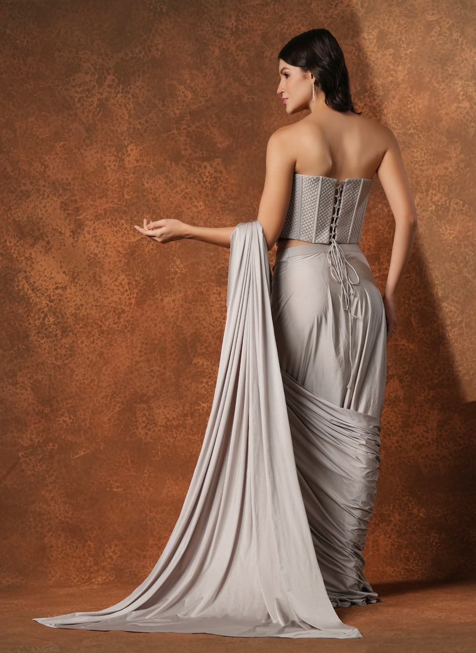 Sculpted Drape Set