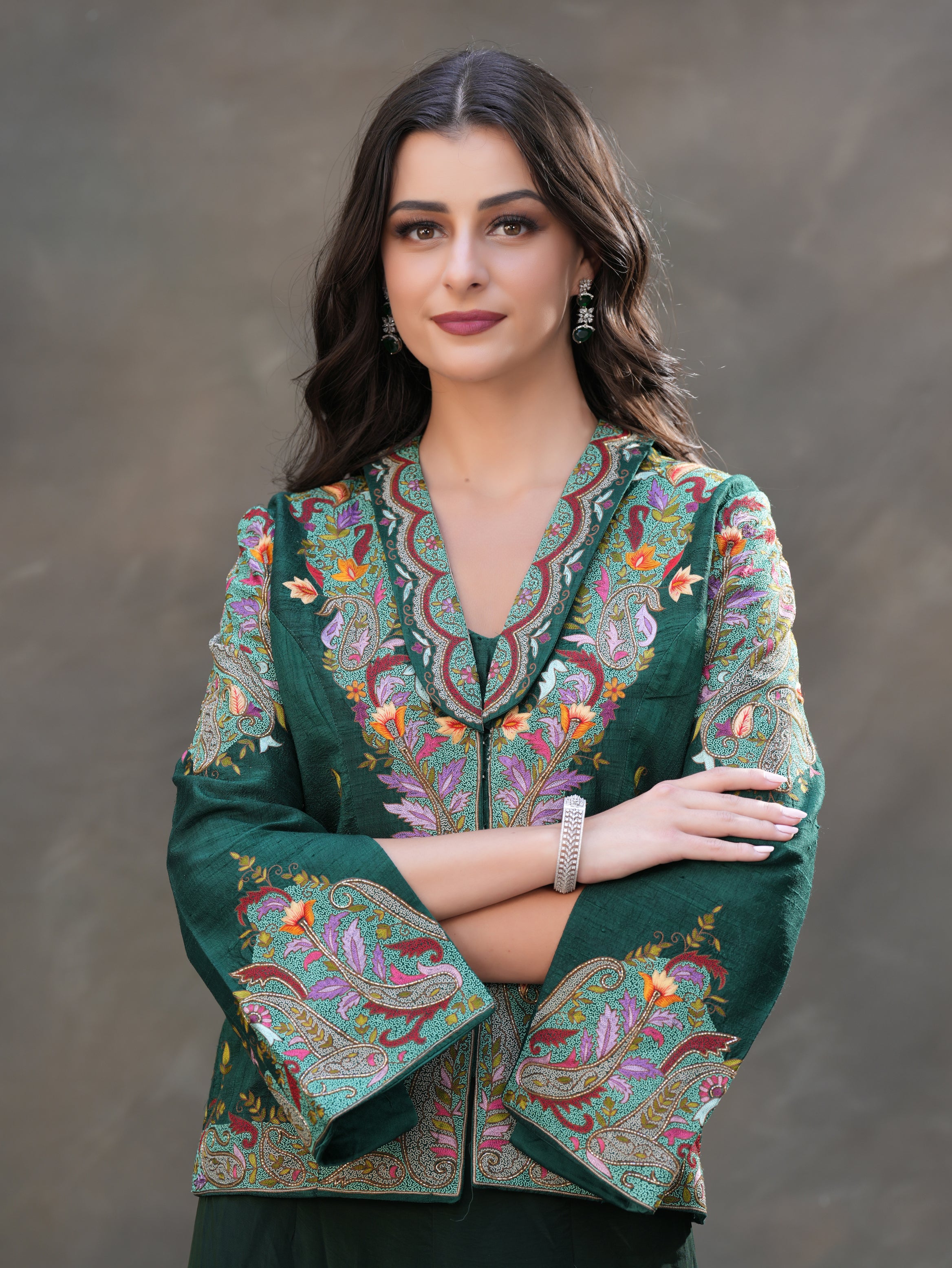 THE FIRDAUS SHORT-JACKET SET