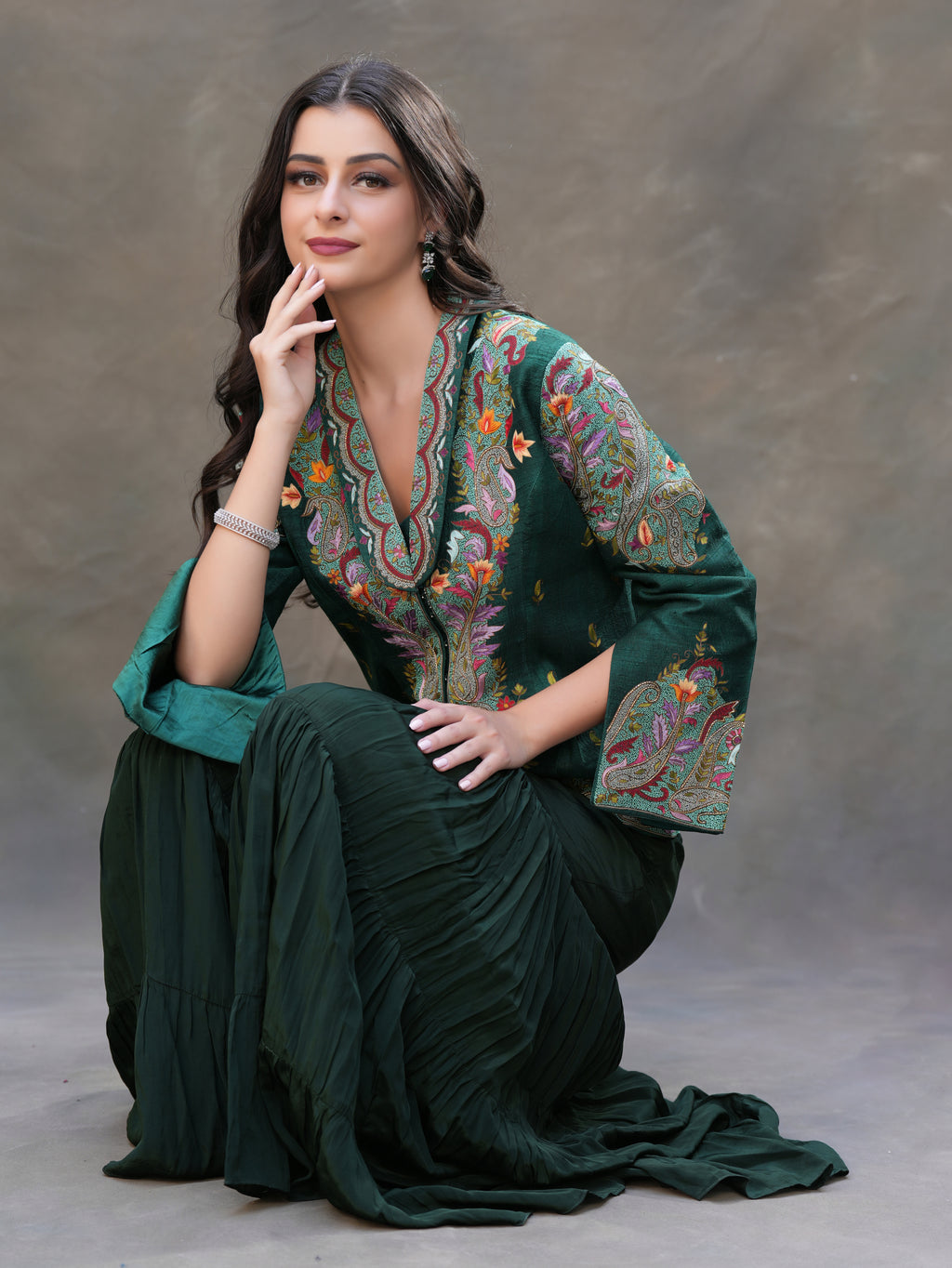 THE FIRDAUS SHORT-JACKET SET