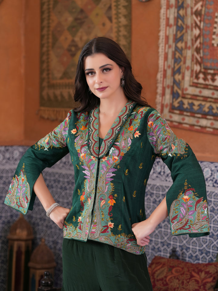 THE FIRDAUS SHORT-JACKET SET