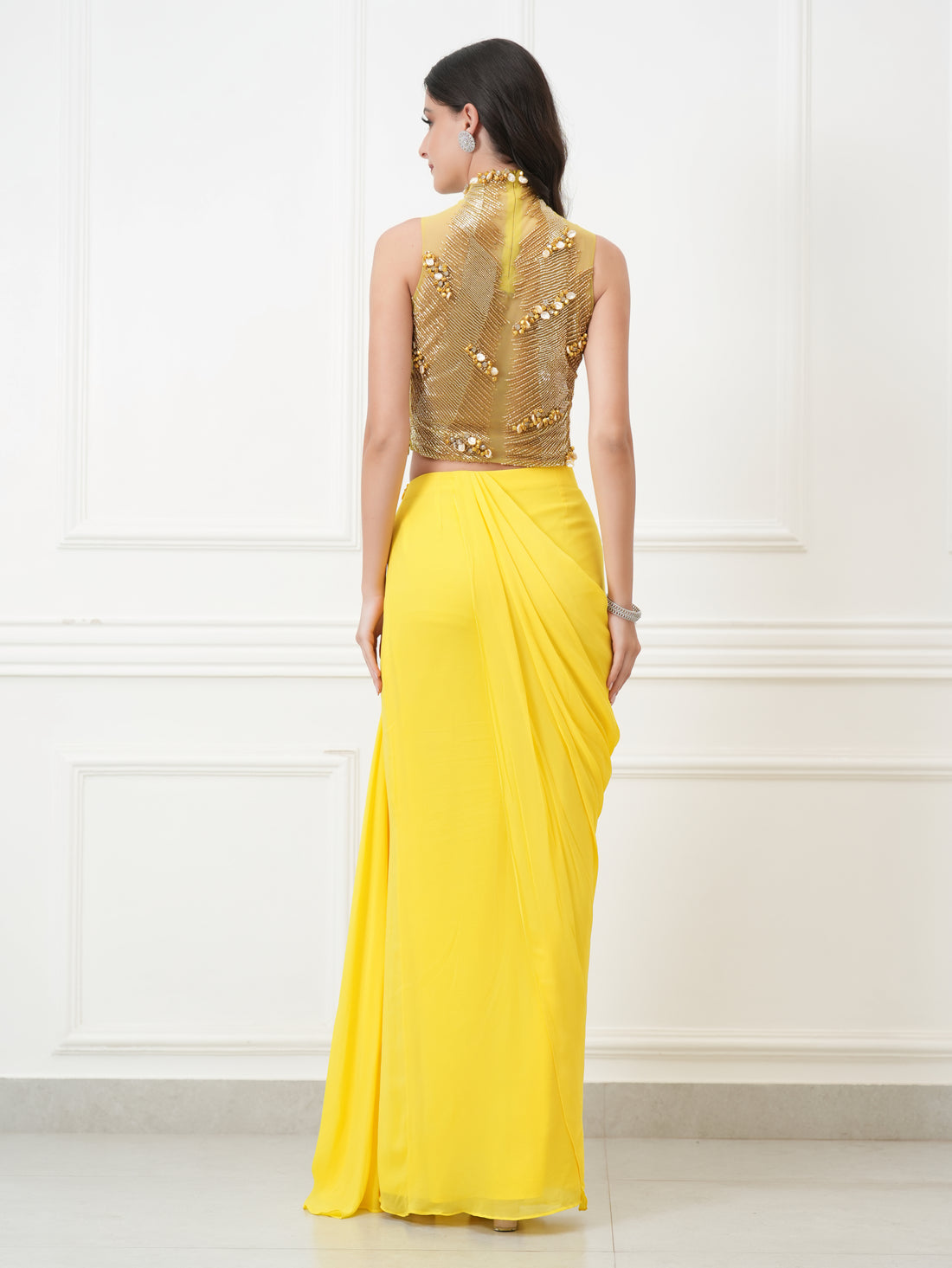 ZIVARA GOLD DRAPE