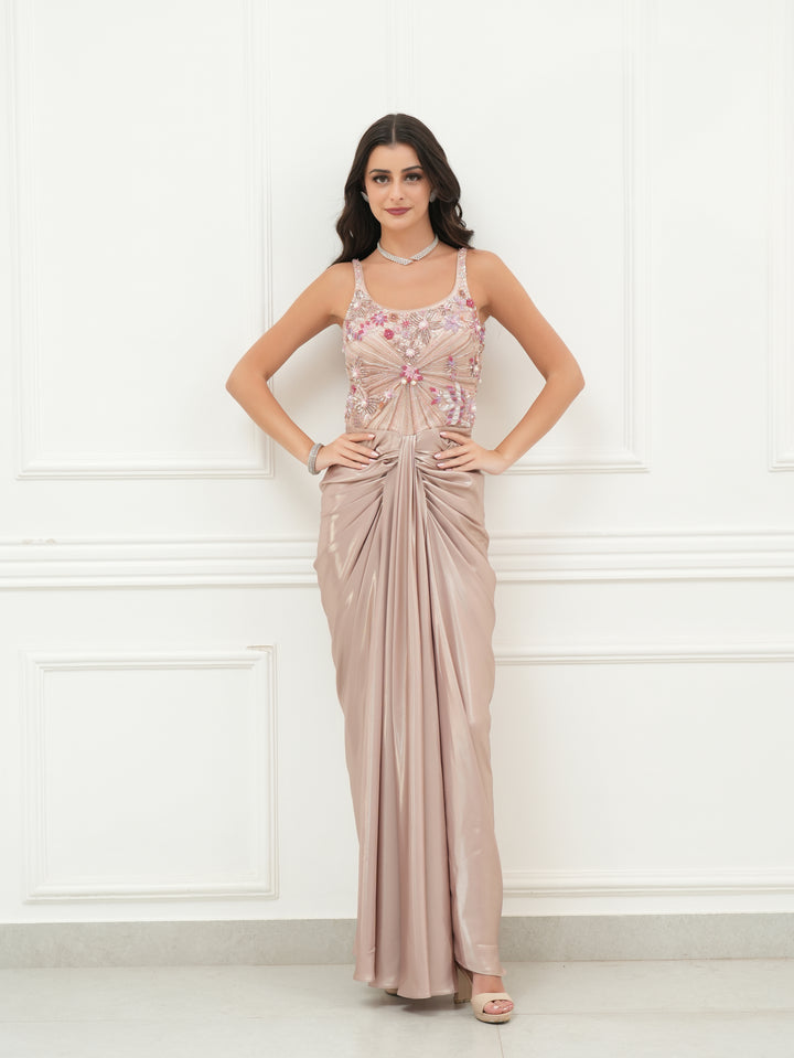 AARINI ROSÉ GOWN