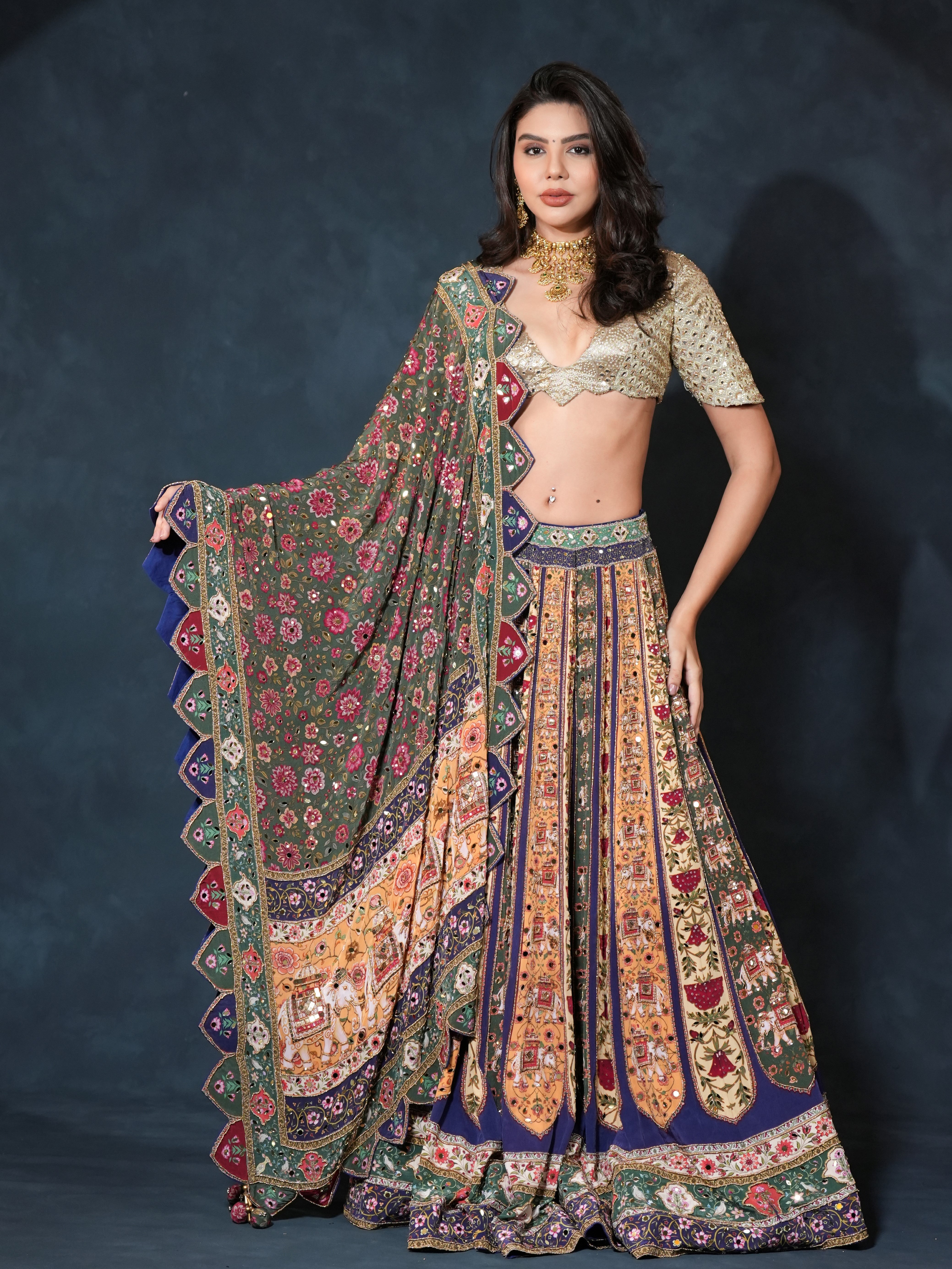 NIKHAT LEHENGA SET