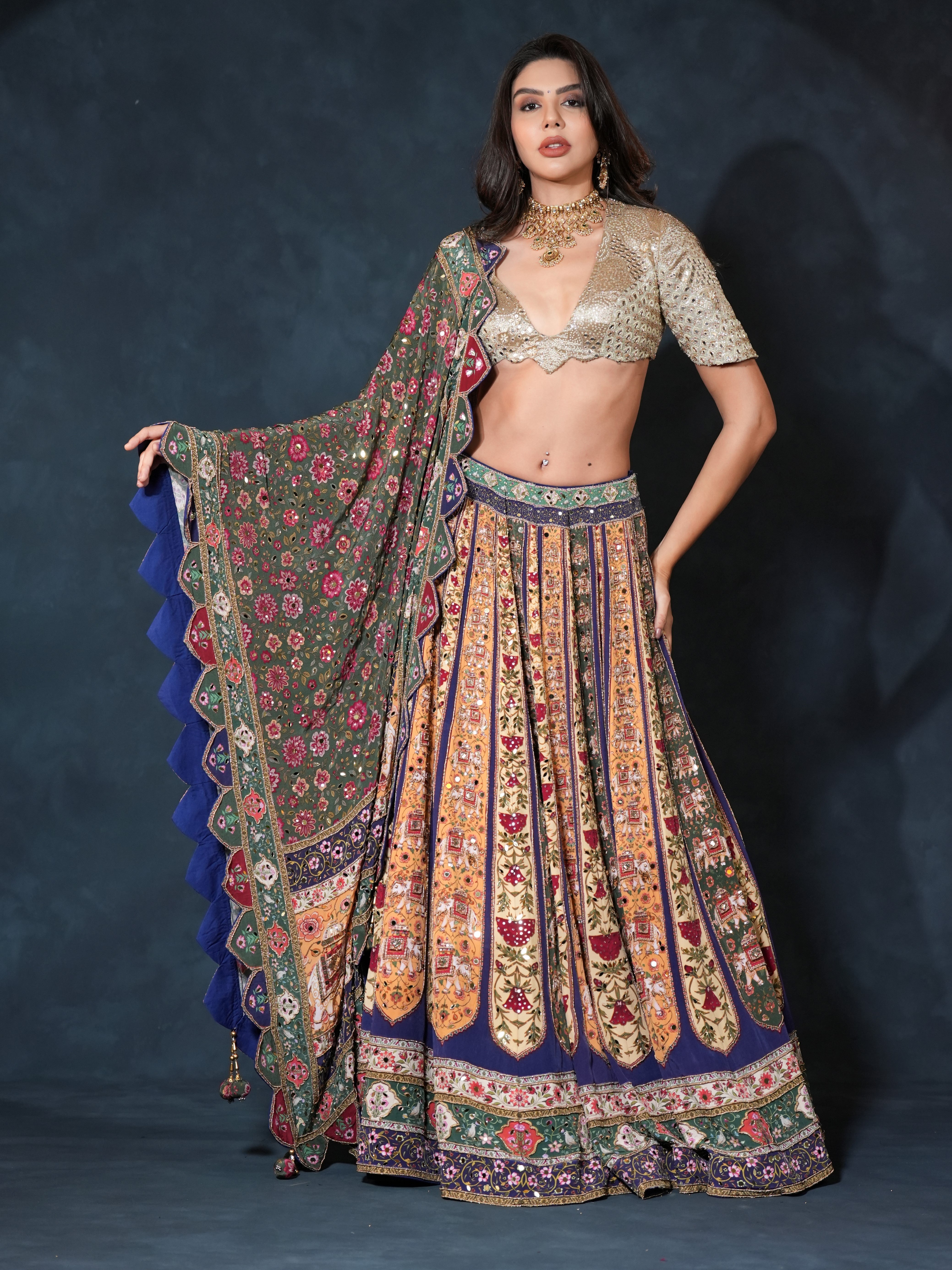 NIKHAT LEHENGA SET