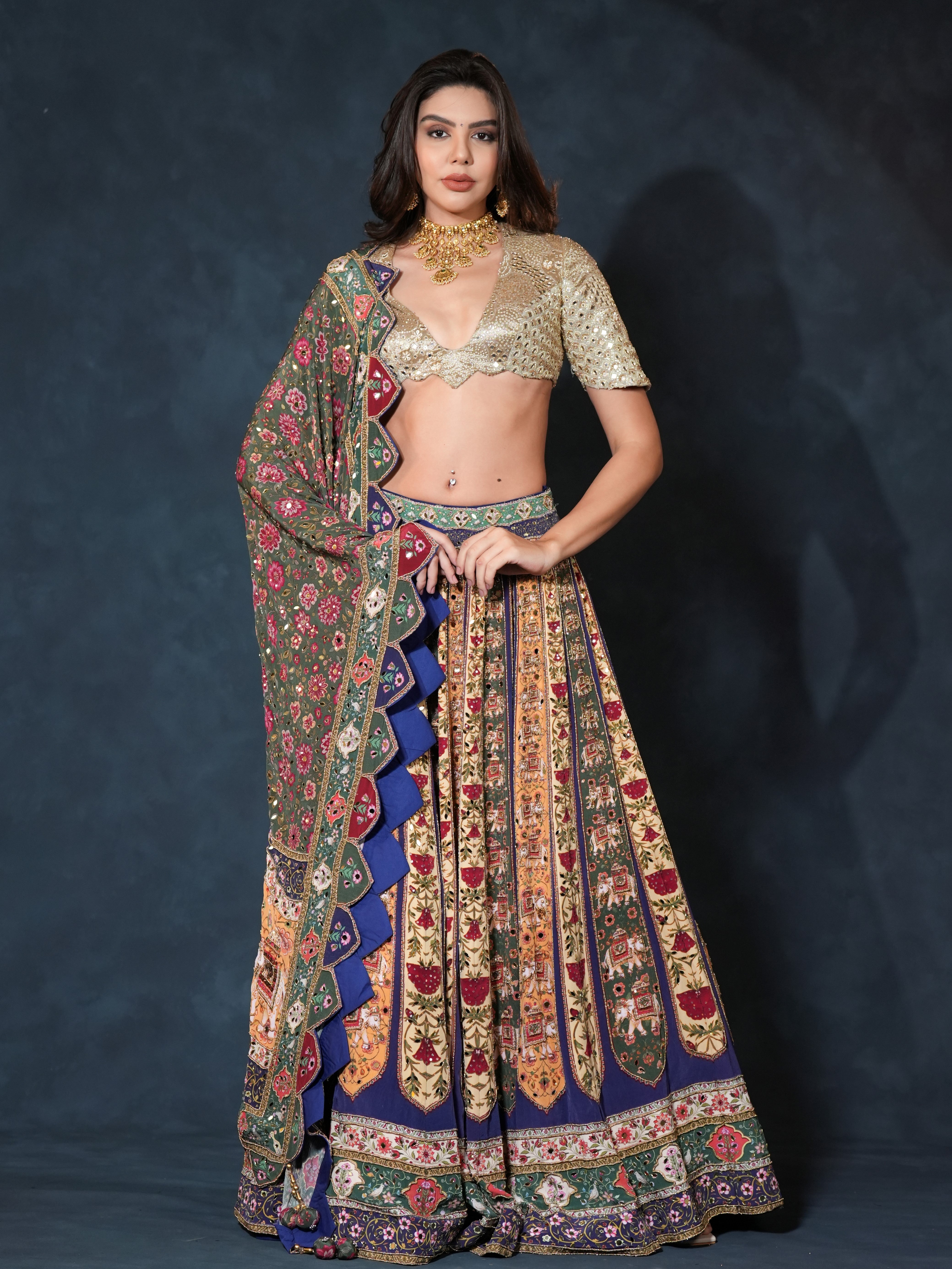NIKHAT LEHENGA SET