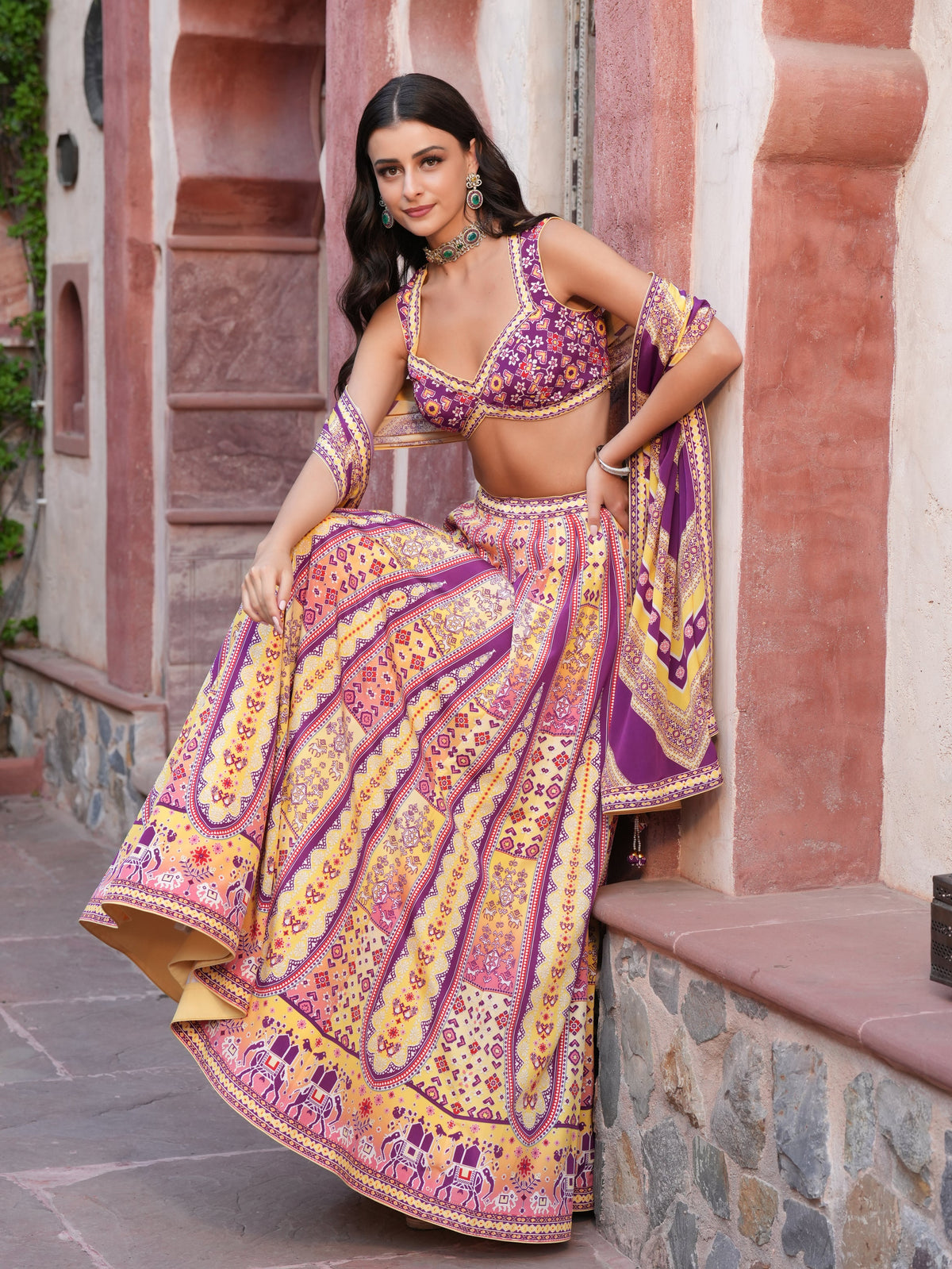 Meher Rang Lehenga Set