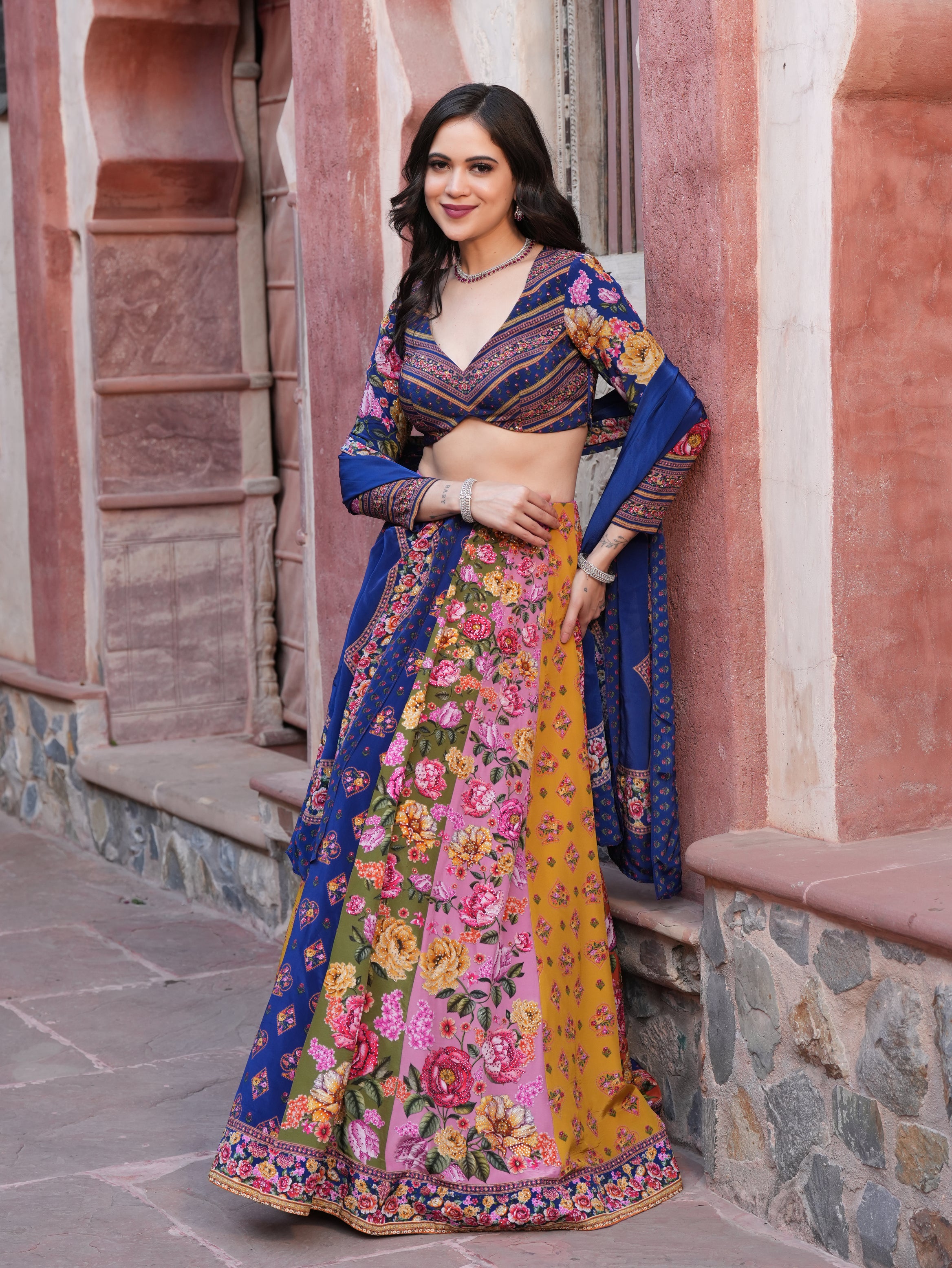 Maharani Impériale – Le Jardin Royal Lehenga