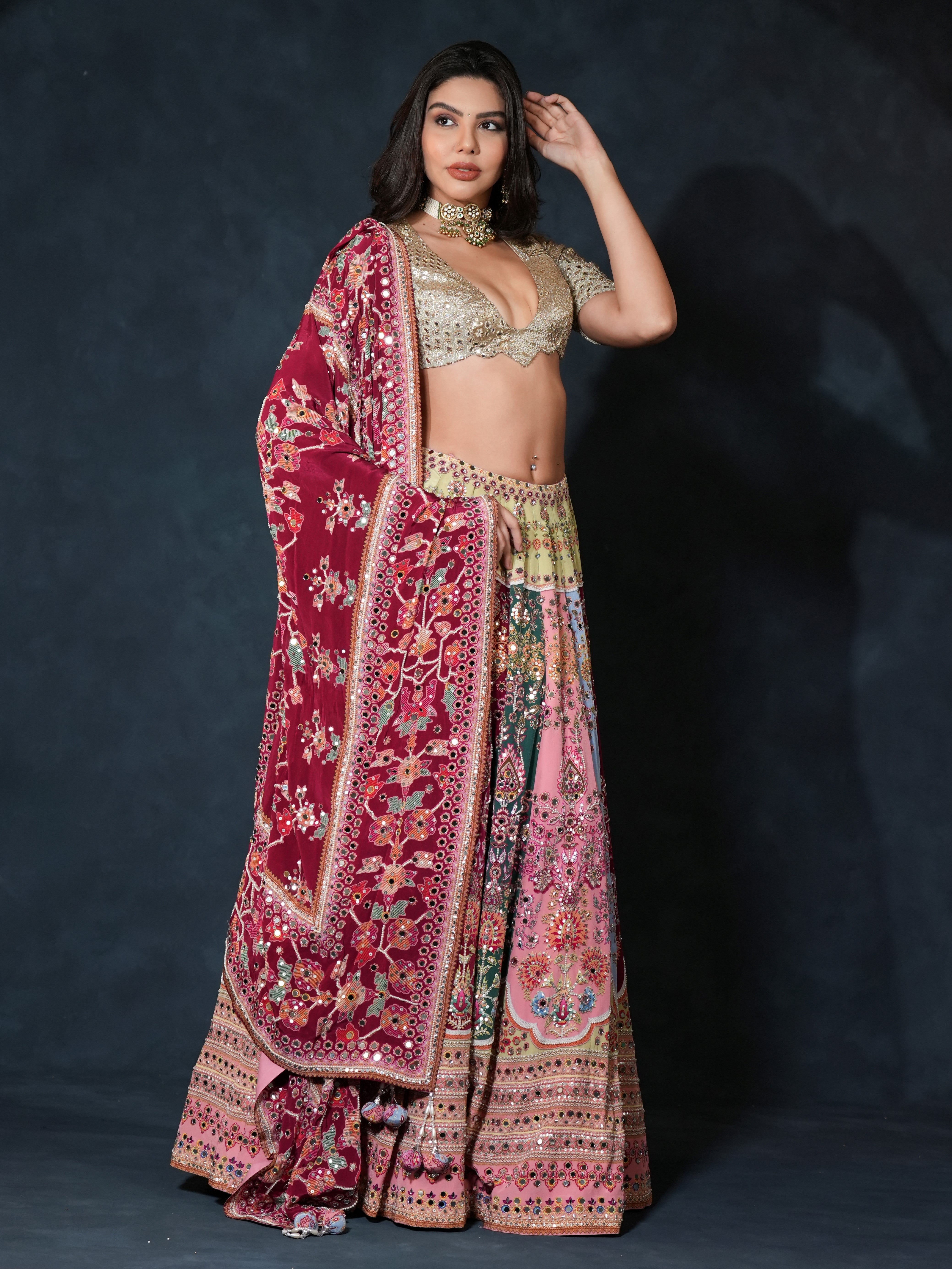 RIWAAYAT LEHENGA SET