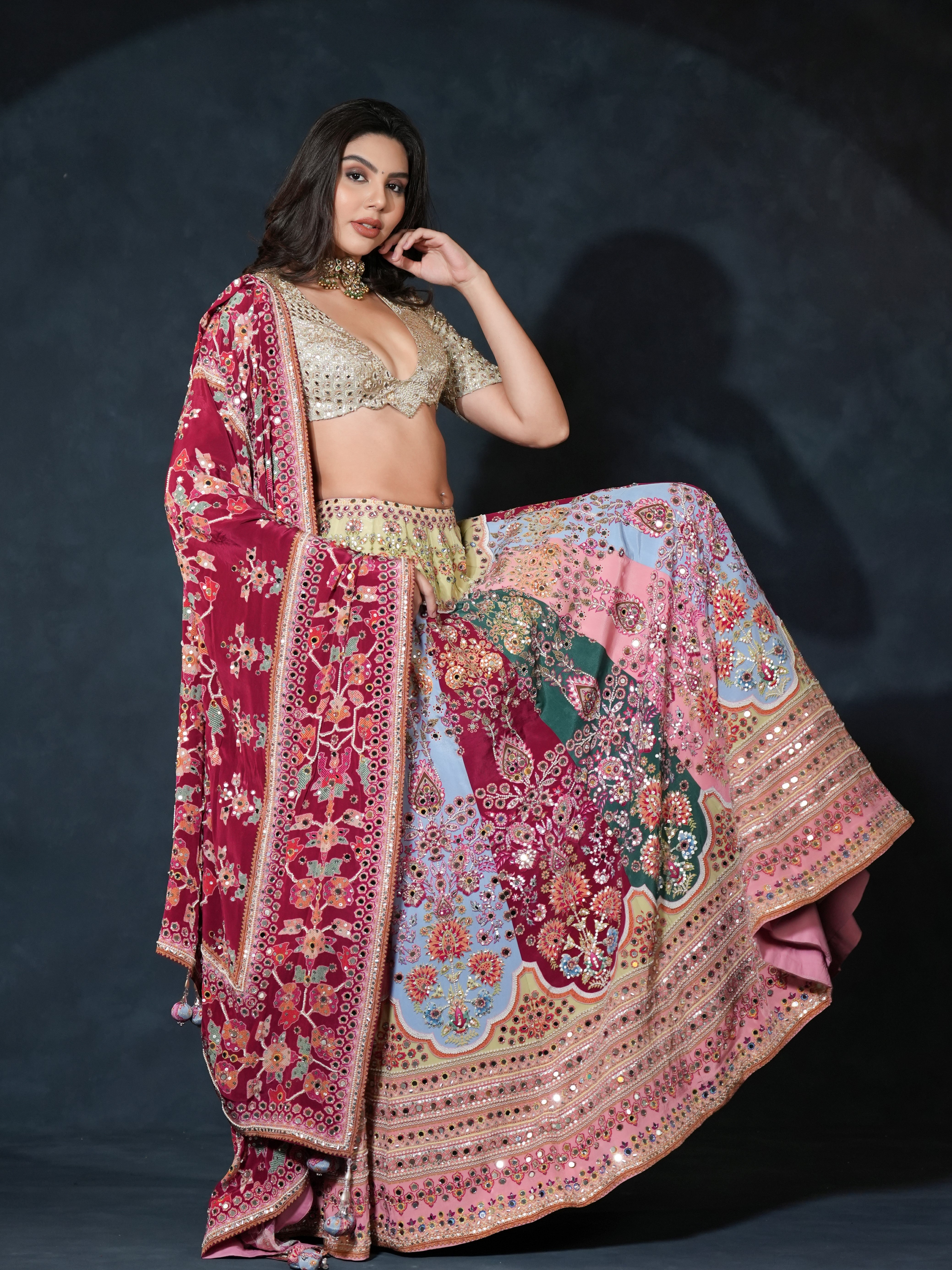 RIWAAYAT LEHENGA SET