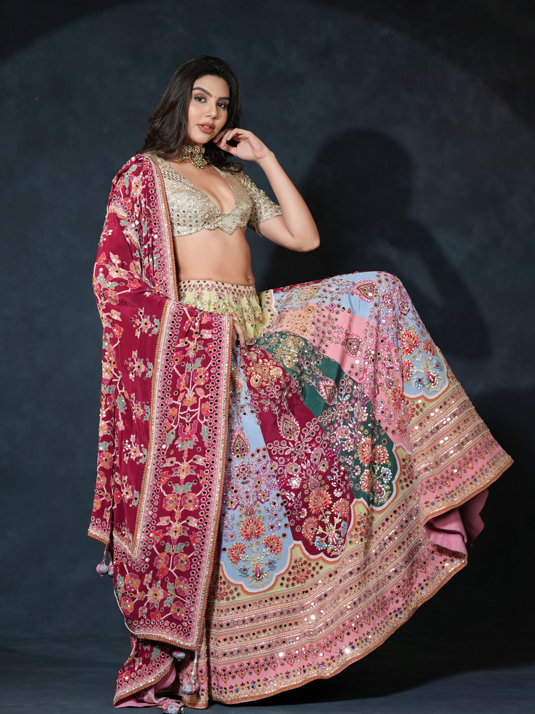 RIWAAYAT LEHENGA SET