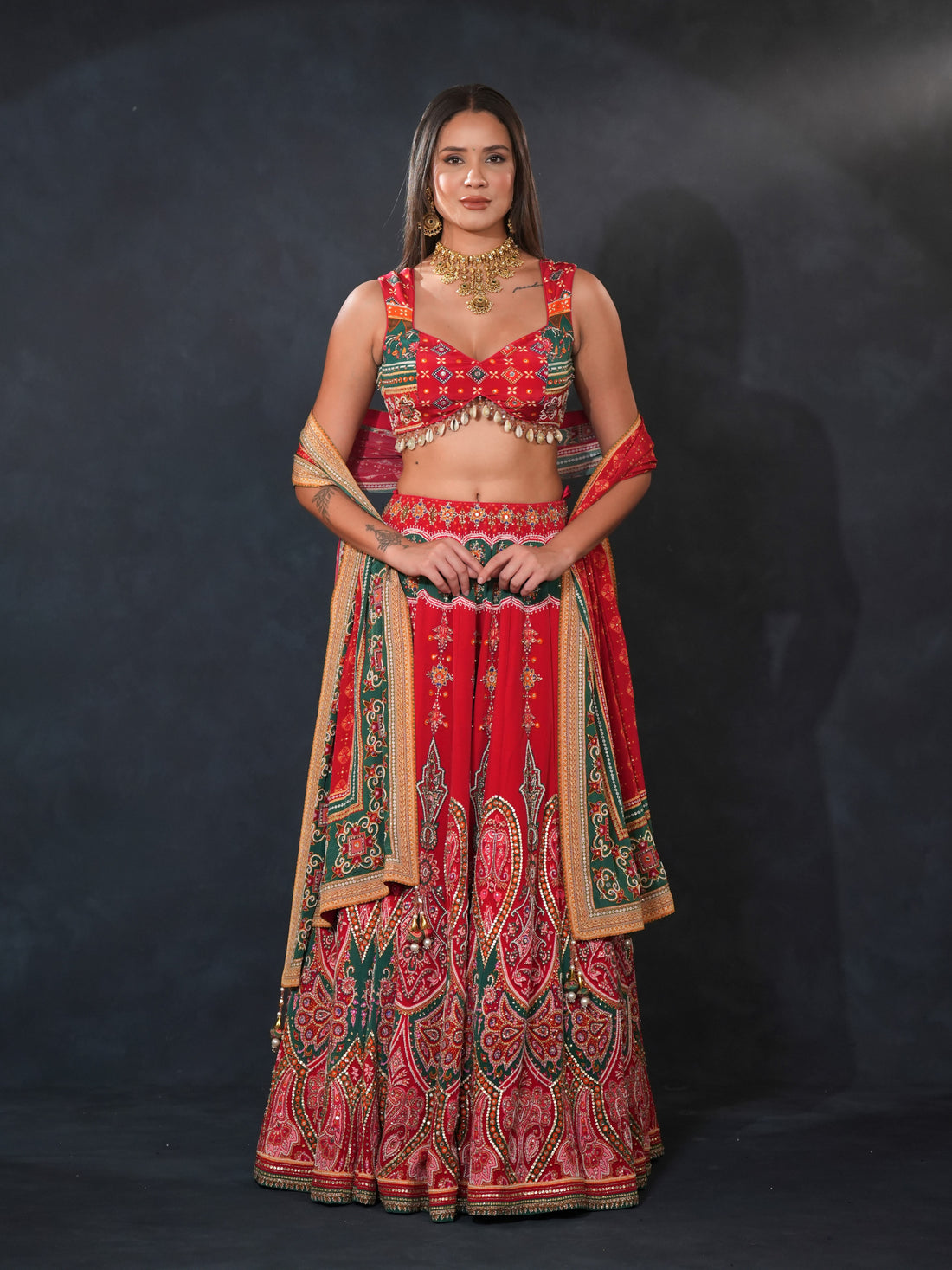 RANGREZ LEHENGA SET