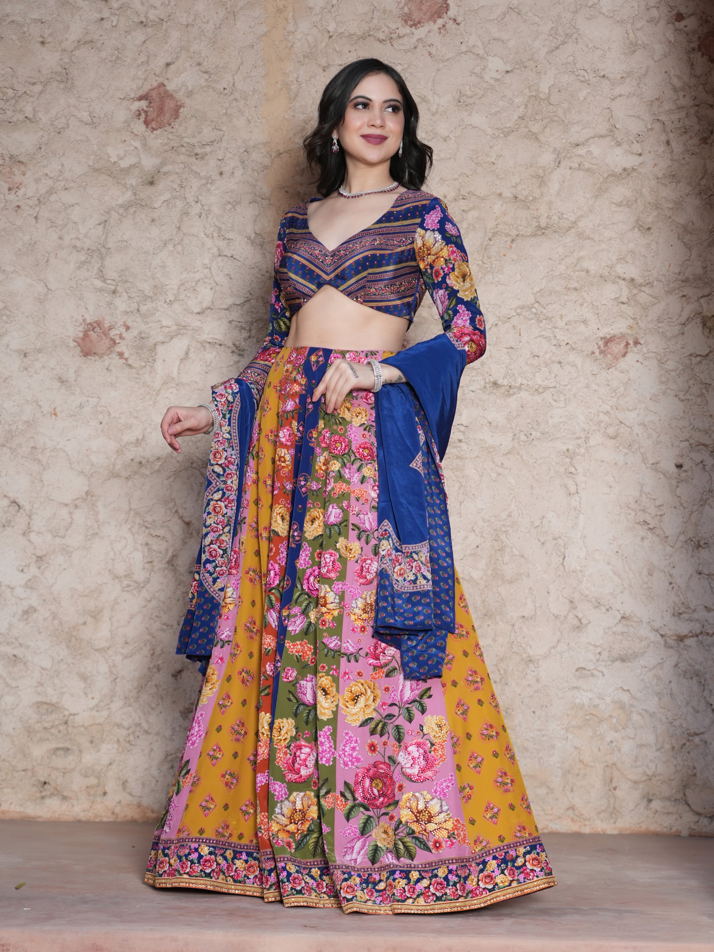 Maharani Impériale – Le Jardin Royal Lehenga