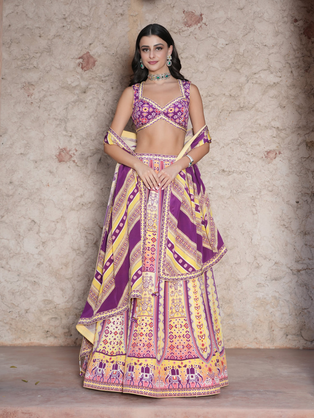 Meher Rang Lehenga Set