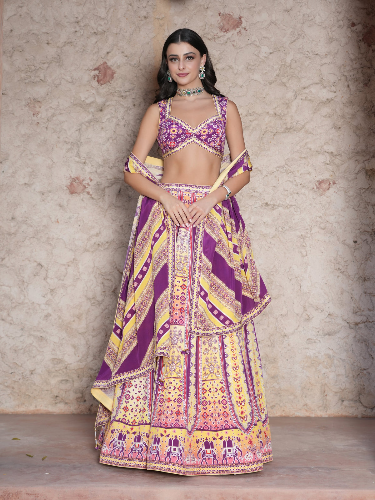 Meher Rang Lehenga Set