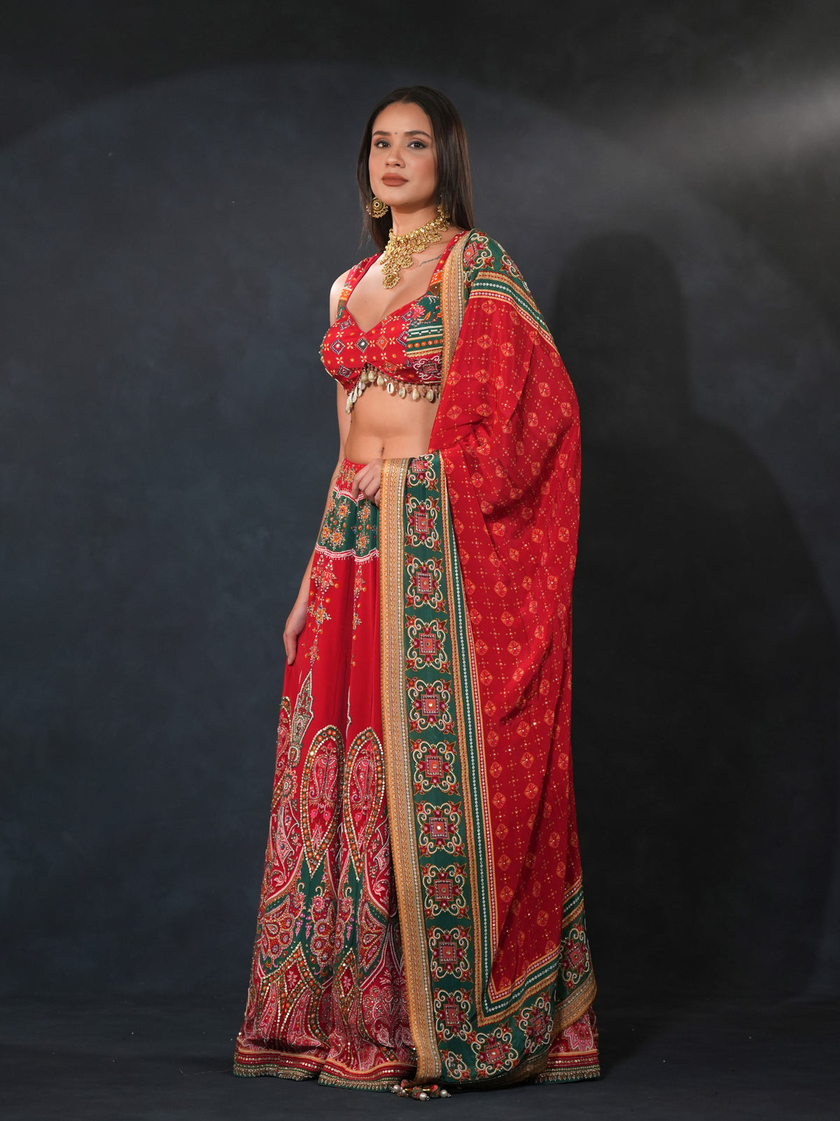 RANGREZ LEHENGA SET