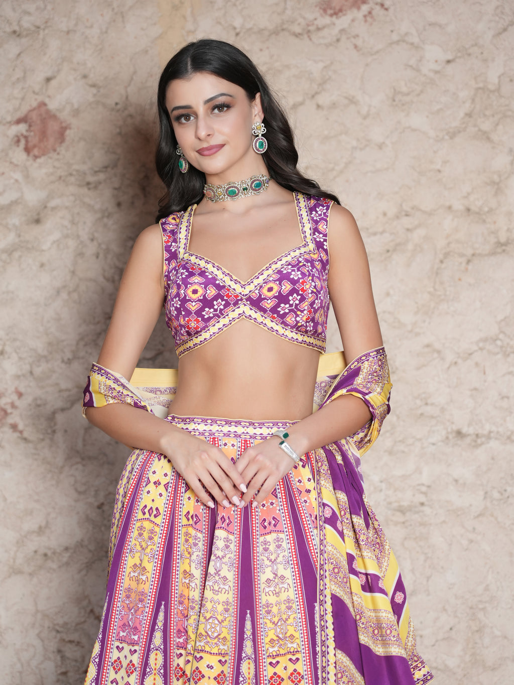 Royal Rajasthani Heritage Lehenga Set
