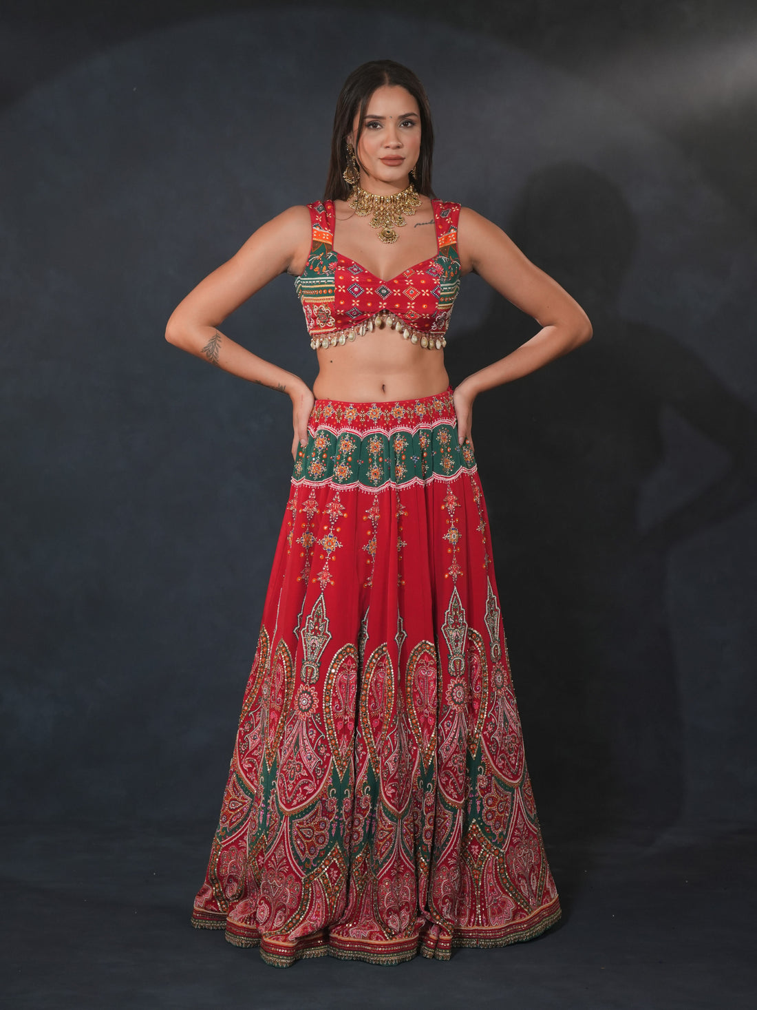 RANGREZ LEHENGA SET