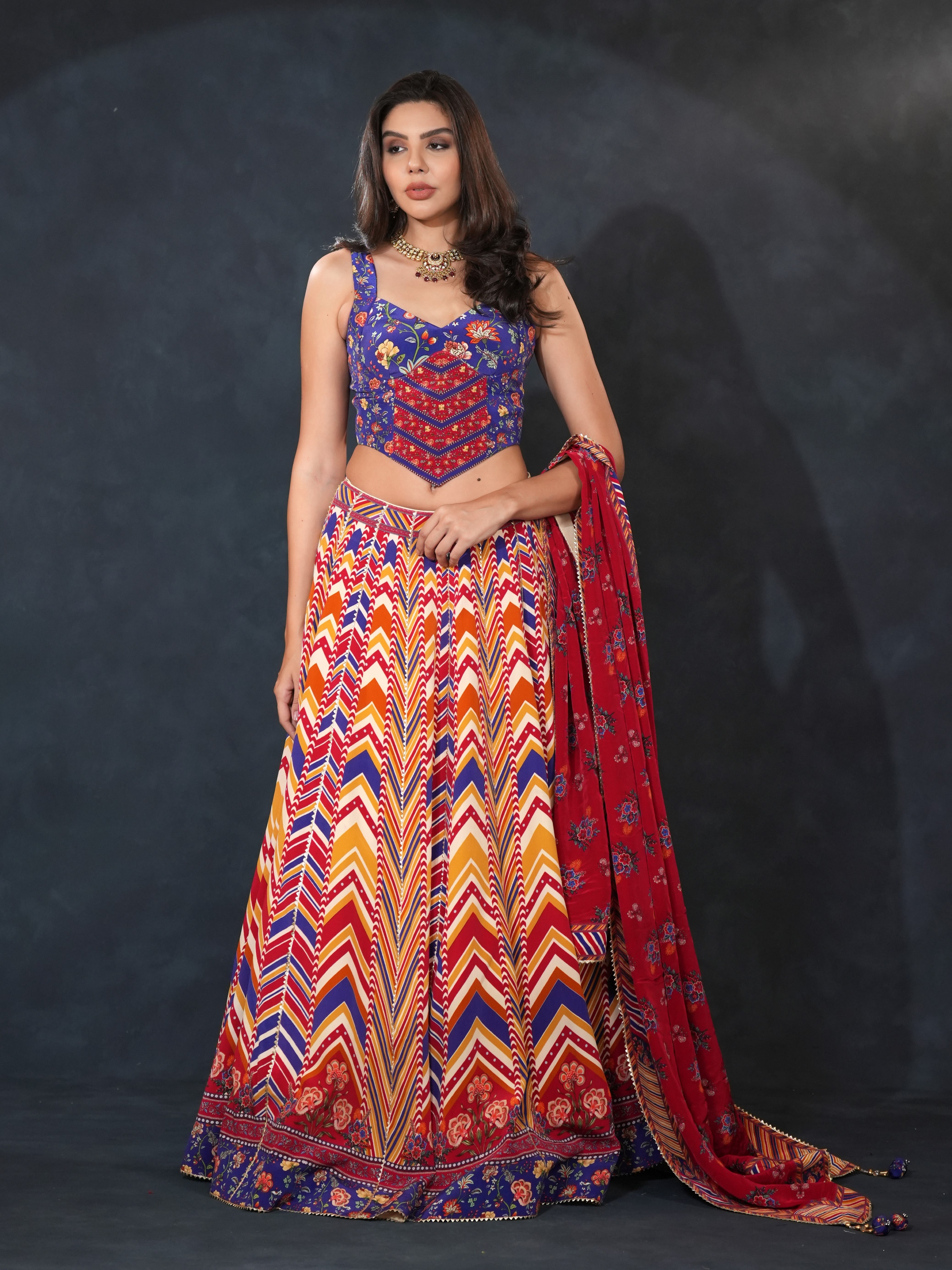 MEHRUM LEHENGA SET