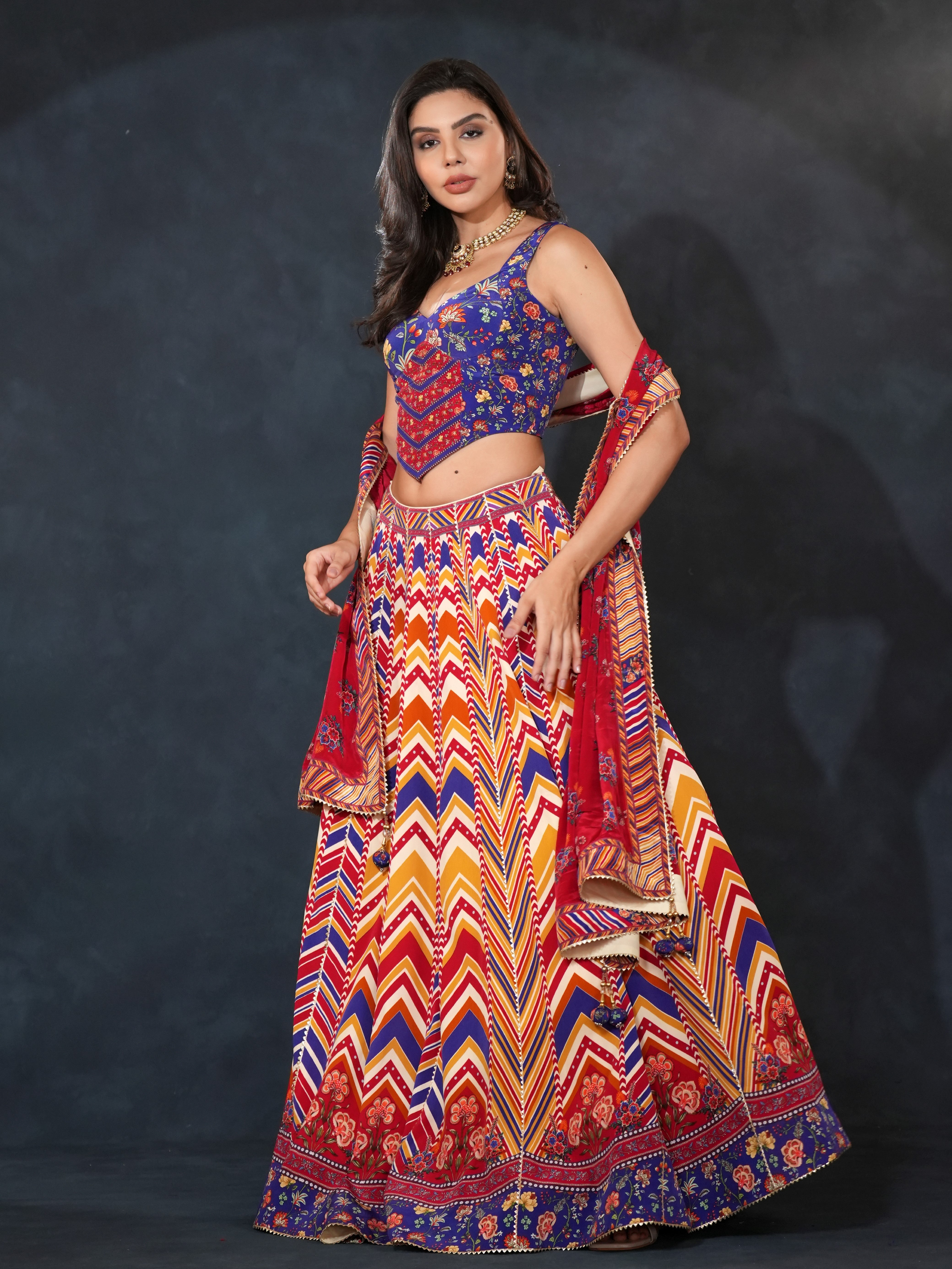 MEHRUM LEHENGA SET