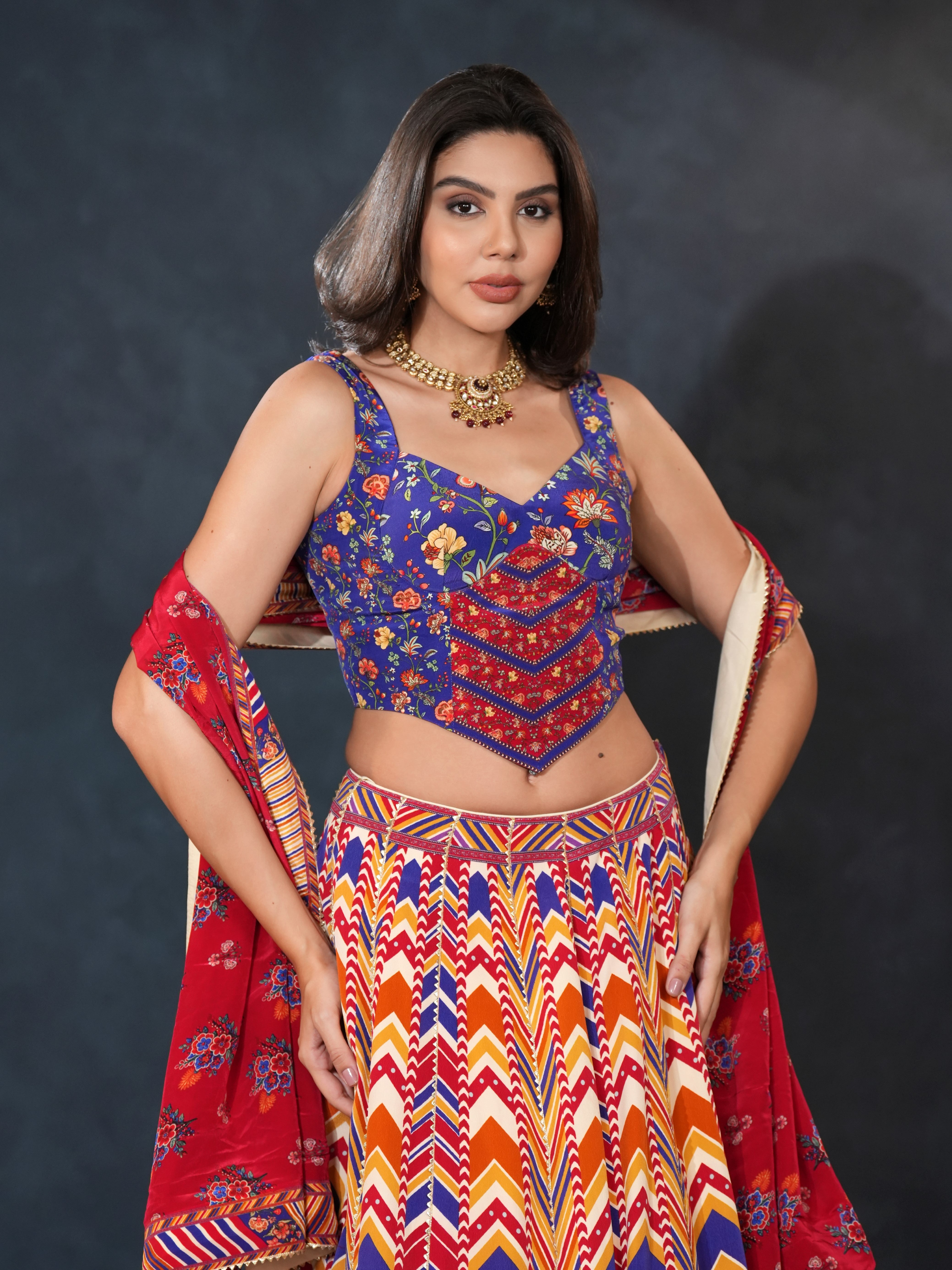 MEHRUM LEHENGA SET