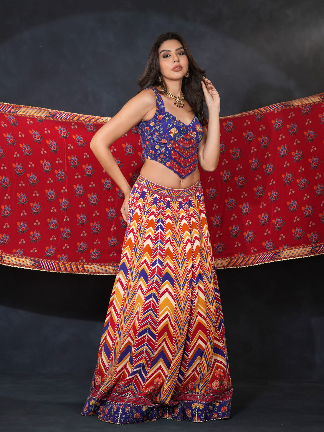 MEHRUM LEHENGA SET