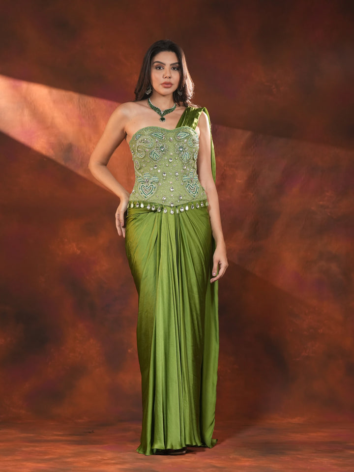SAAZ DRAPE SAREE