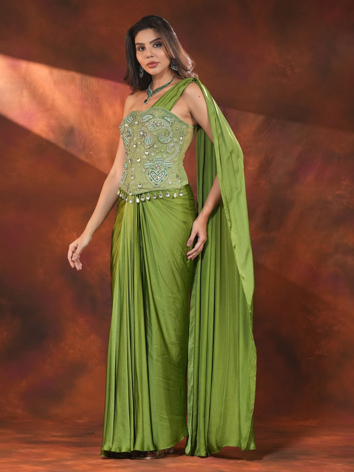 SAAZ DRAPE SAREE